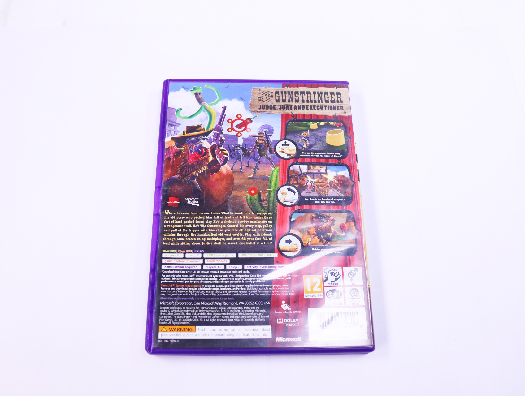 Xbox 360 - The Gunstringer - Twisted Pixel Games - productfoto 2