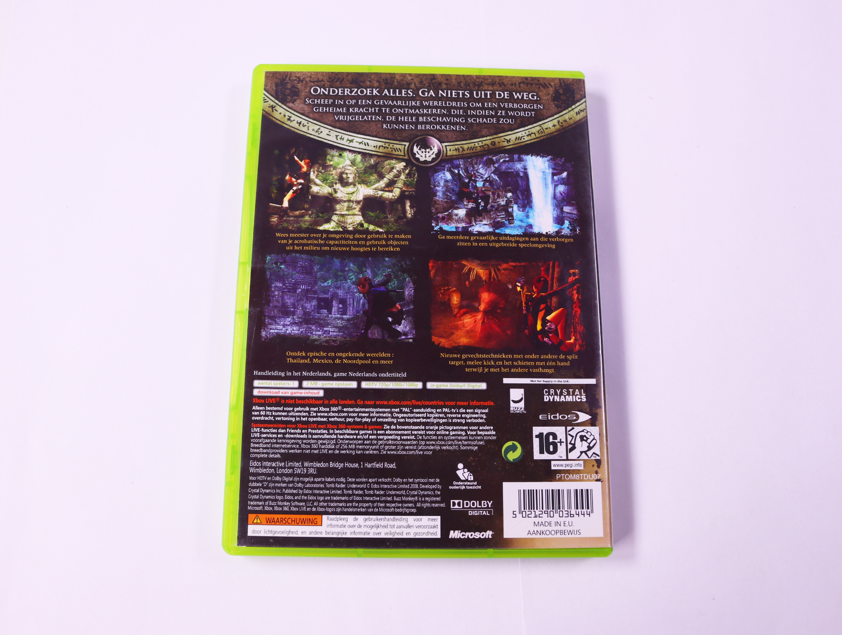 Xbox 360 - Tomb Raider: Underworld - productfoto 2