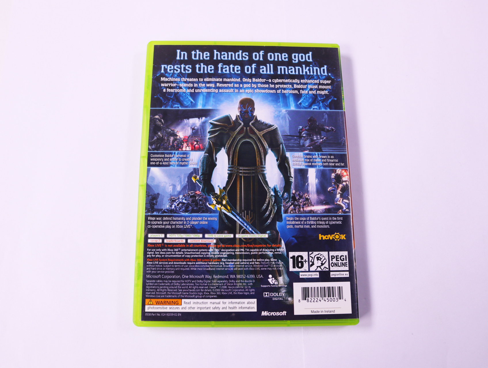 Xbox 360 - Too Human - productfoto 2