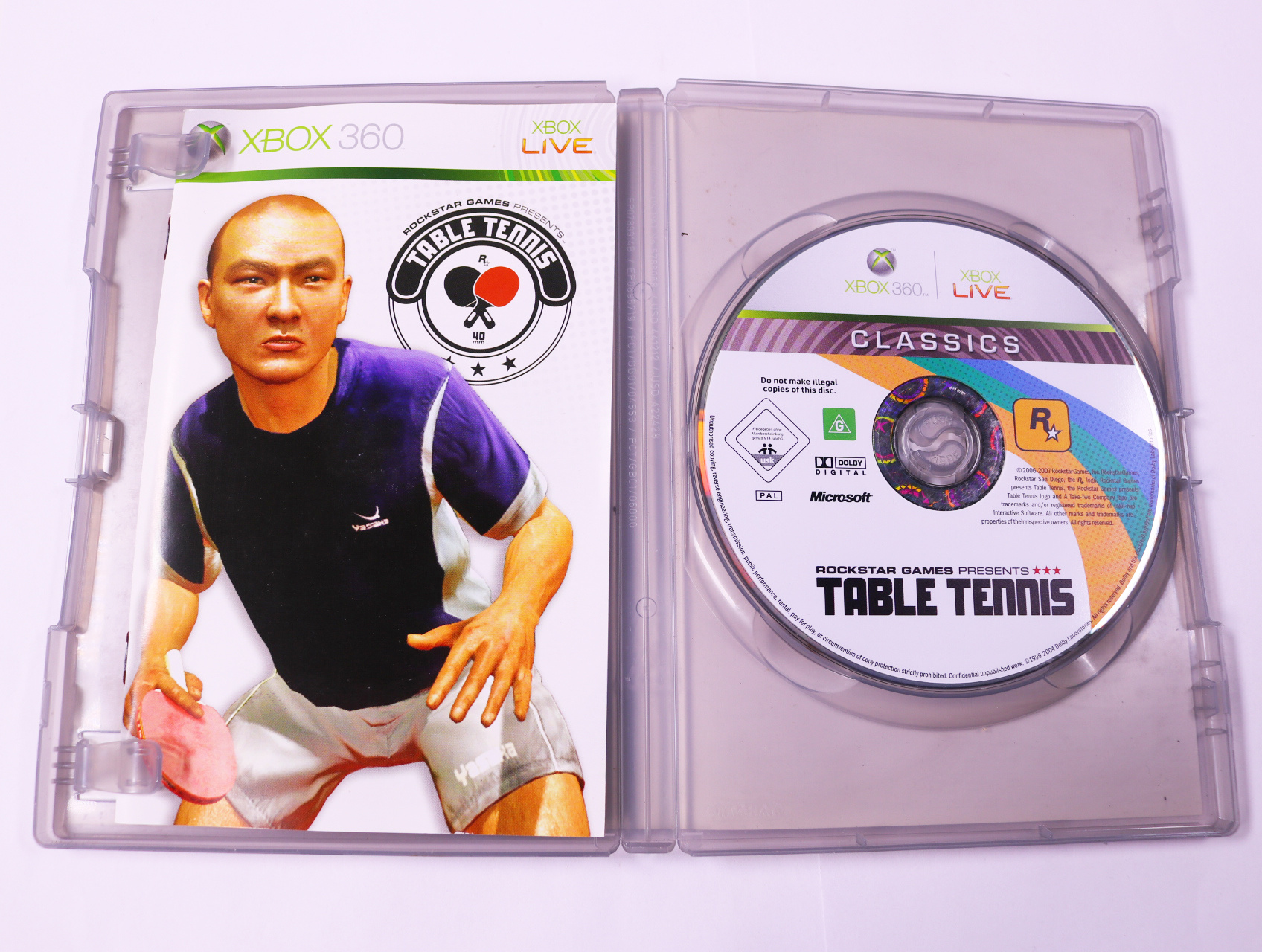 Xbox 360 - Rockstar Games Presents Table Tennis [Classics] - productfoto 3