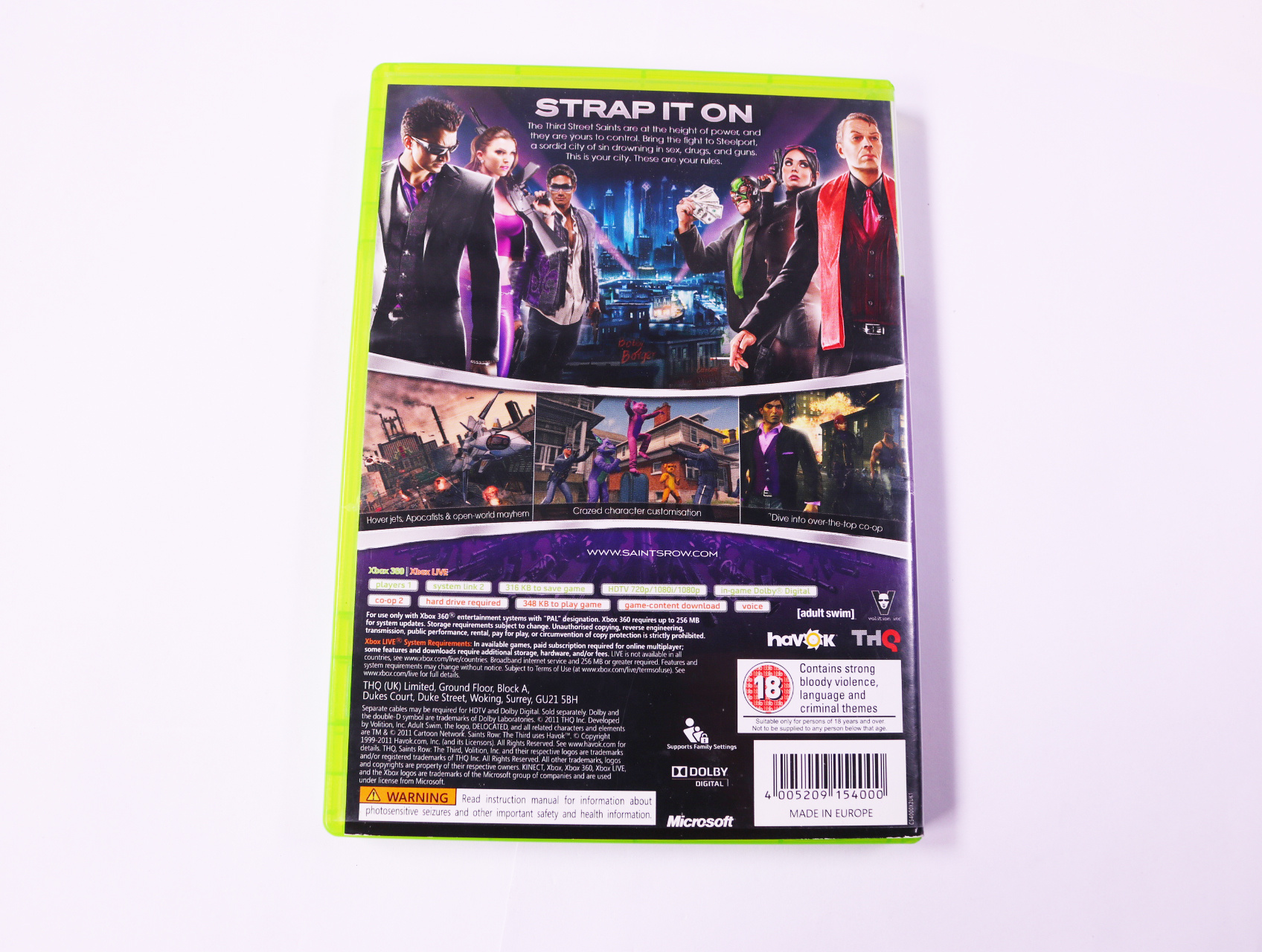 Xbox 360 - Saints Row: The Third [No Manual] - productfoto 2