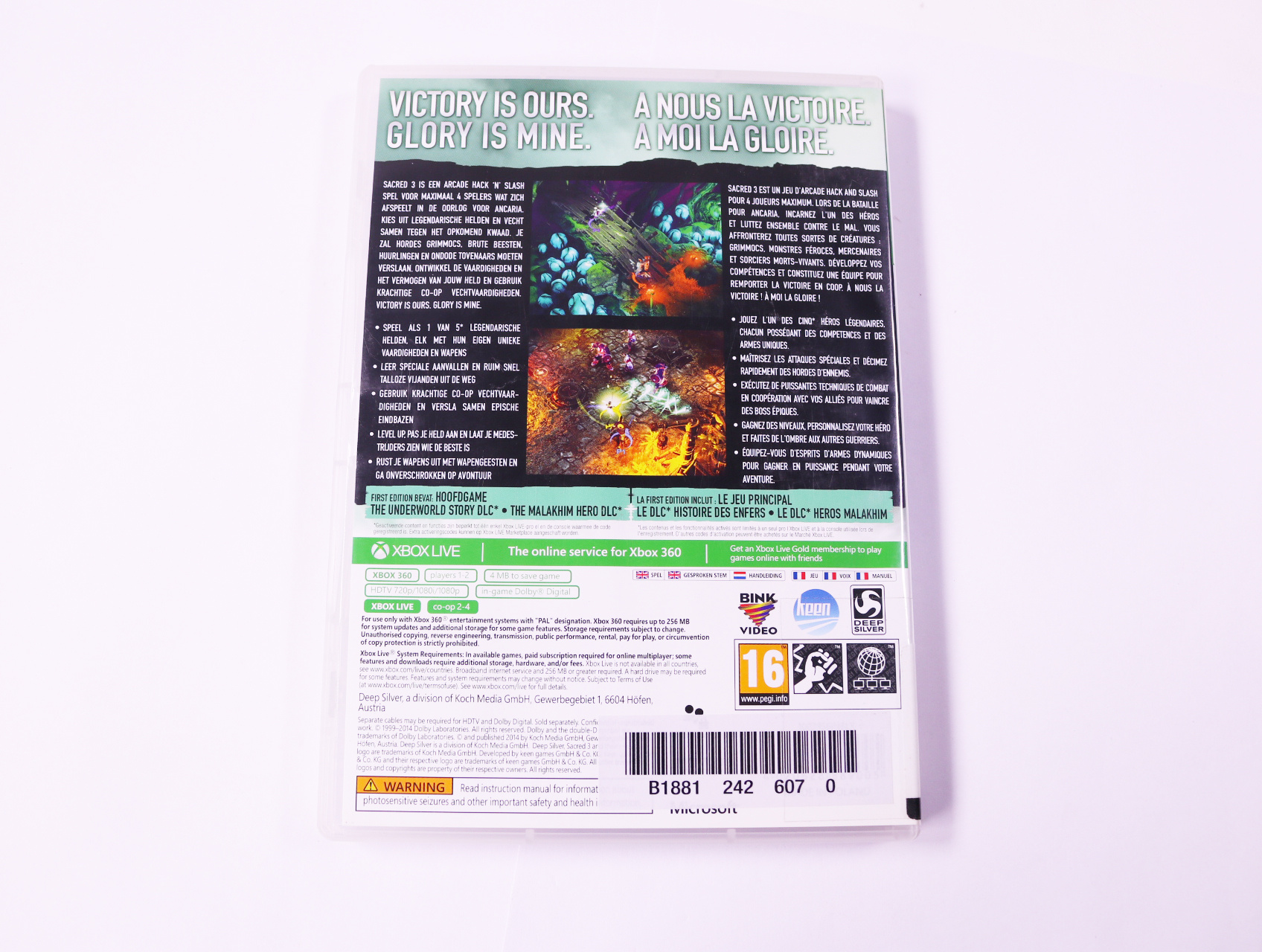 Xbox 360 - Sacred 3 [First Edition] - productfoto 2
