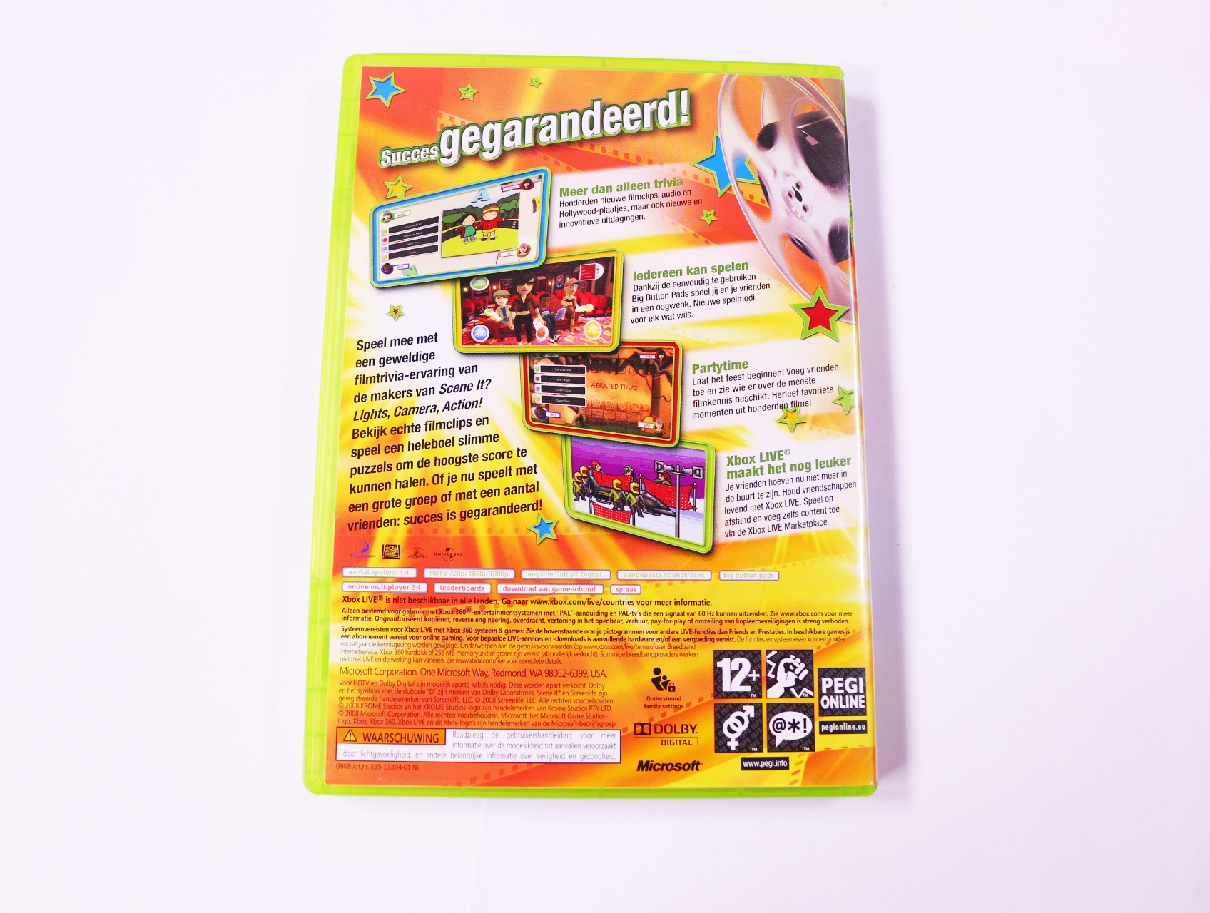 Xbox 360 - Scene It? Box Office Smash - productfoto 2