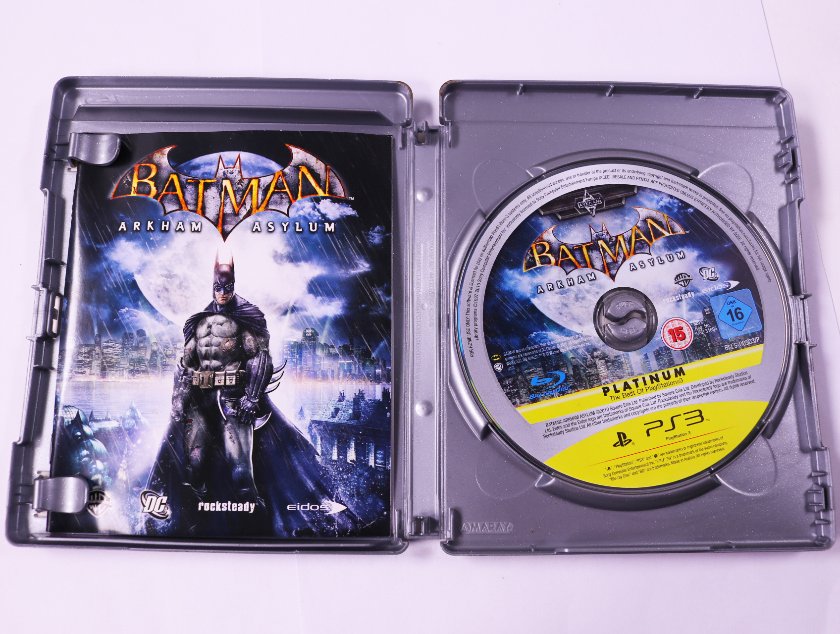 Playstation 3 - Batman: Arkham Asylum [Platinum] - productfoto 3