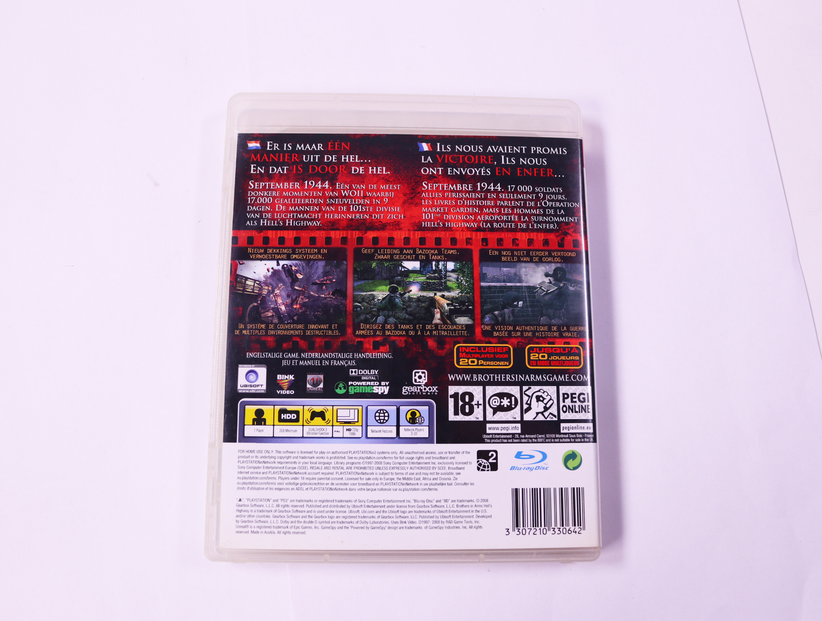 Playstation 3 - Brothers in Arms: Hell's Highway - productfoto 2