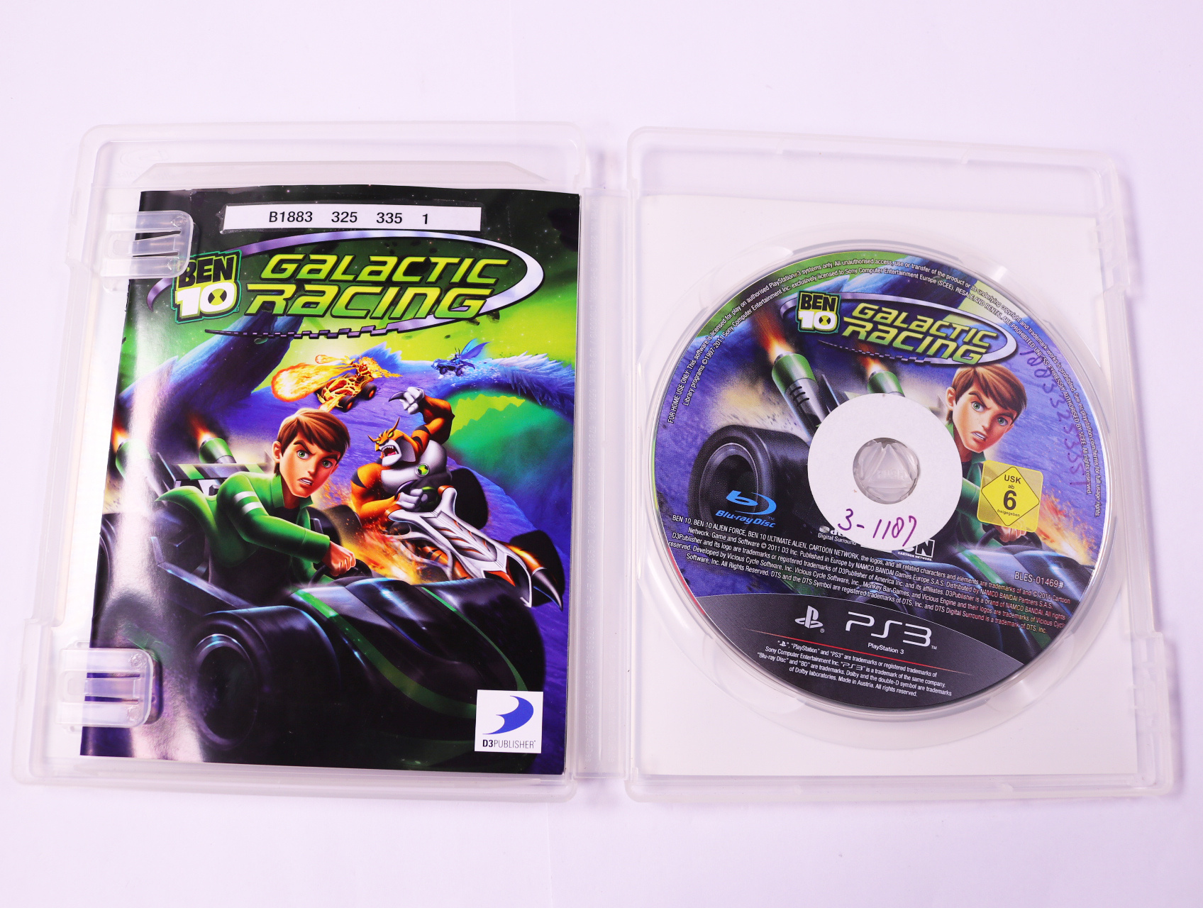 Playstation 3 - Ben 10 Galactic Racing - productfoto 3