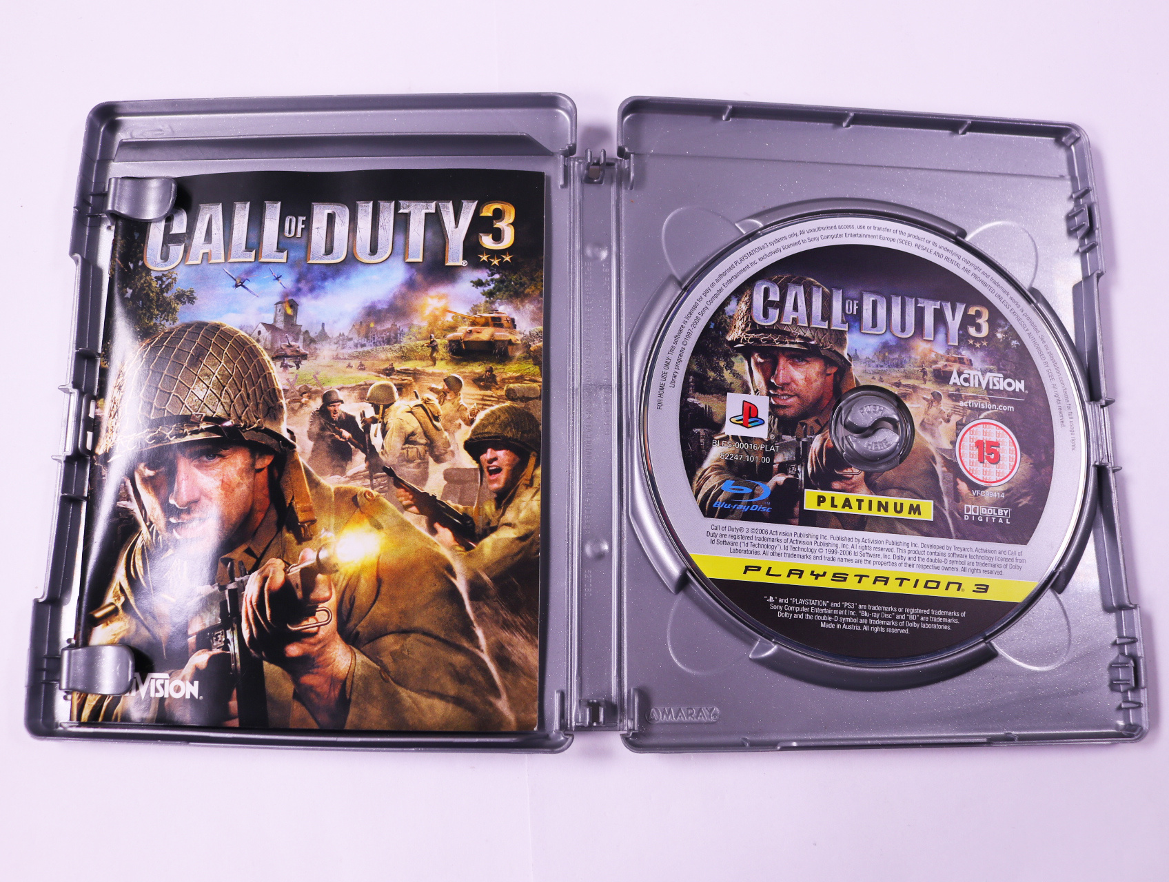 PlayStation 3 - Call of Duty 3 [Platinum] - productfoto 3