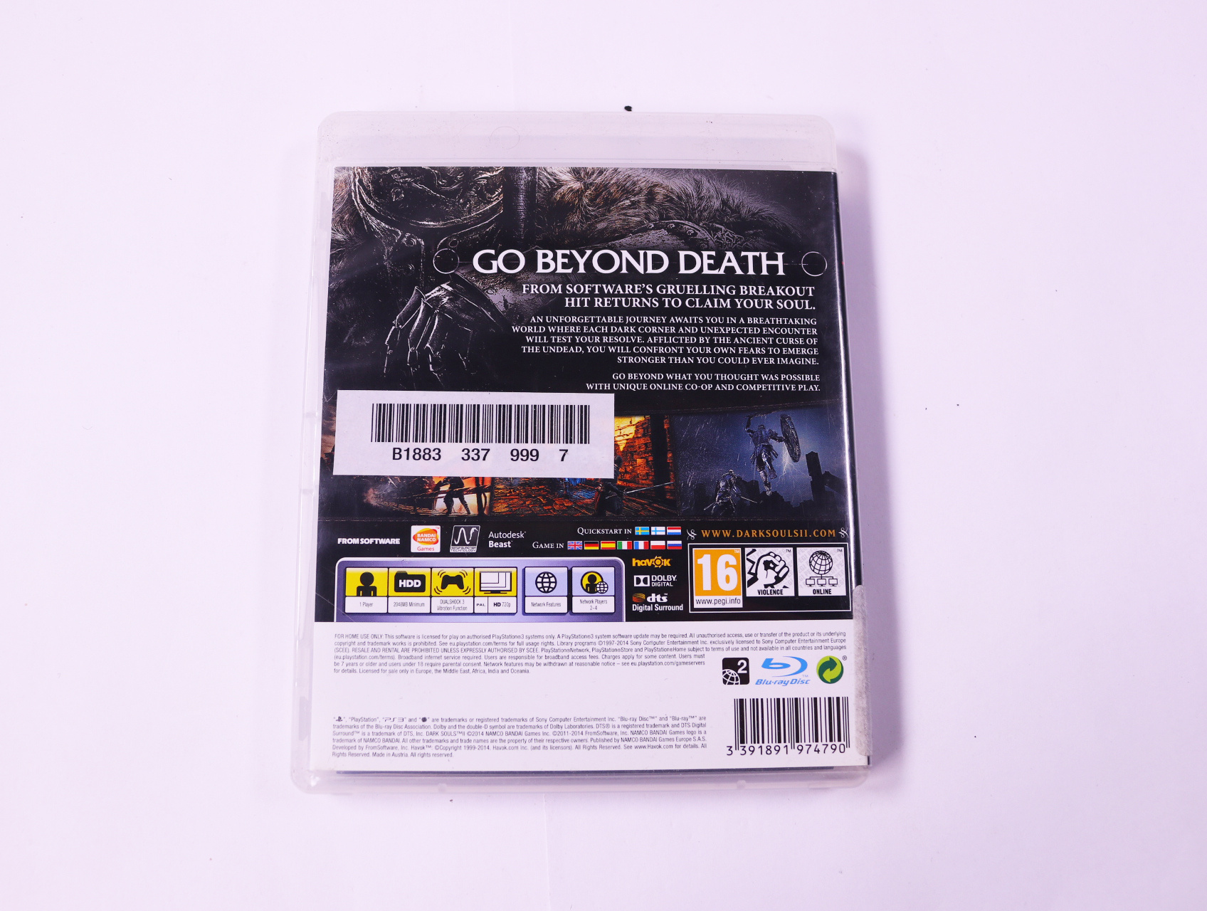 Playstation 3 - Dark Souls II - productfoto 2