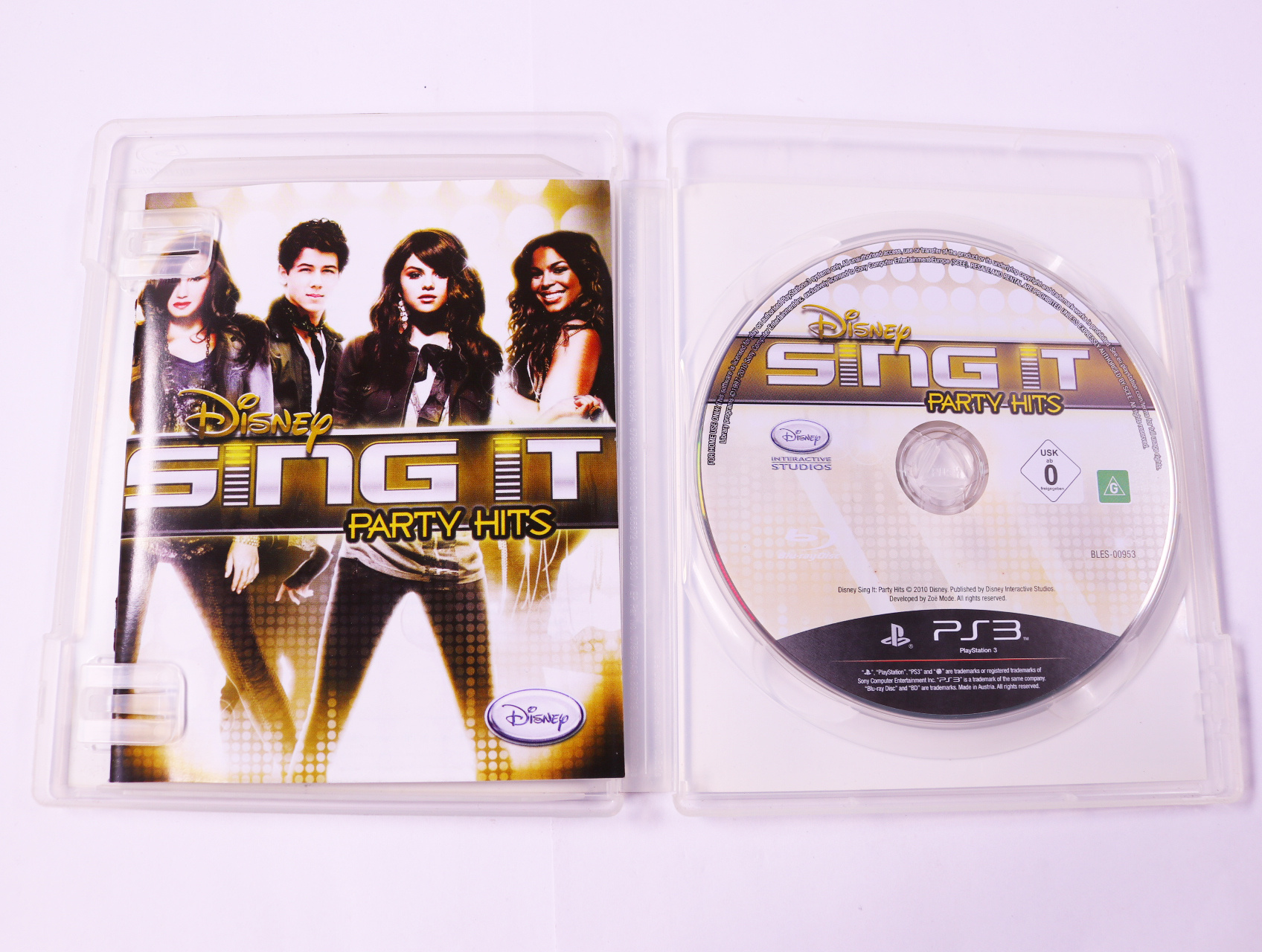 PlayStation 3 - Disney Sing It: Party Hits - productfoto 3