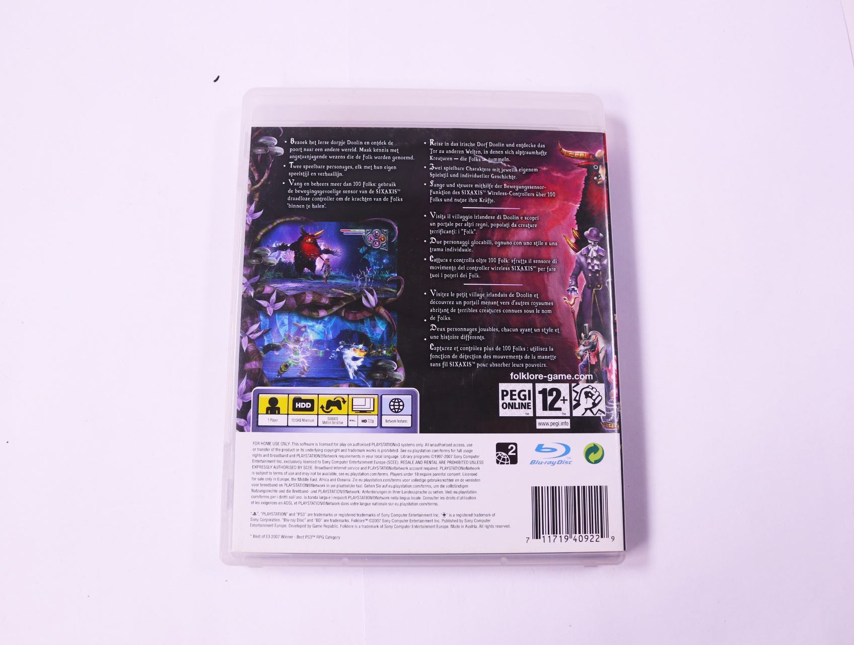 PlayStation 3 - Folklore - productfoto 2