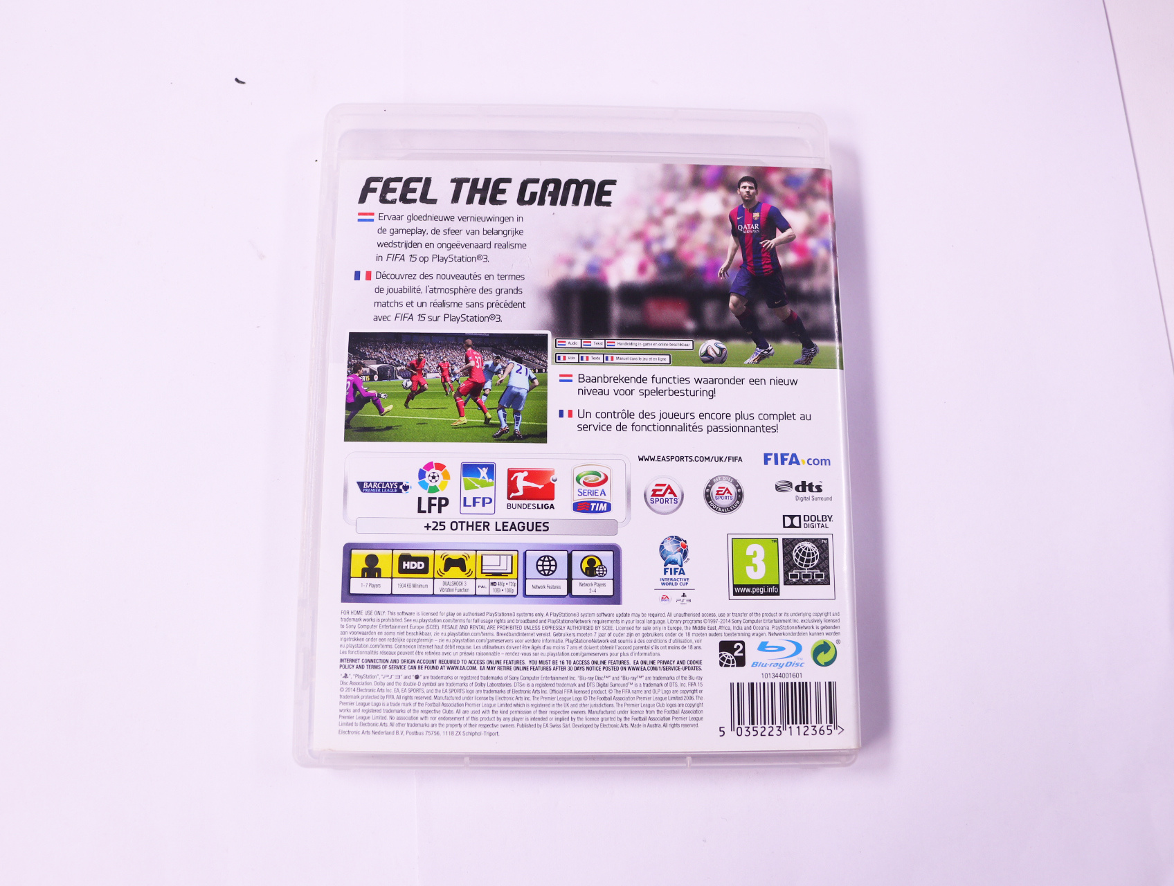 Playstation 3 - FIFA 15 - productfoto 2