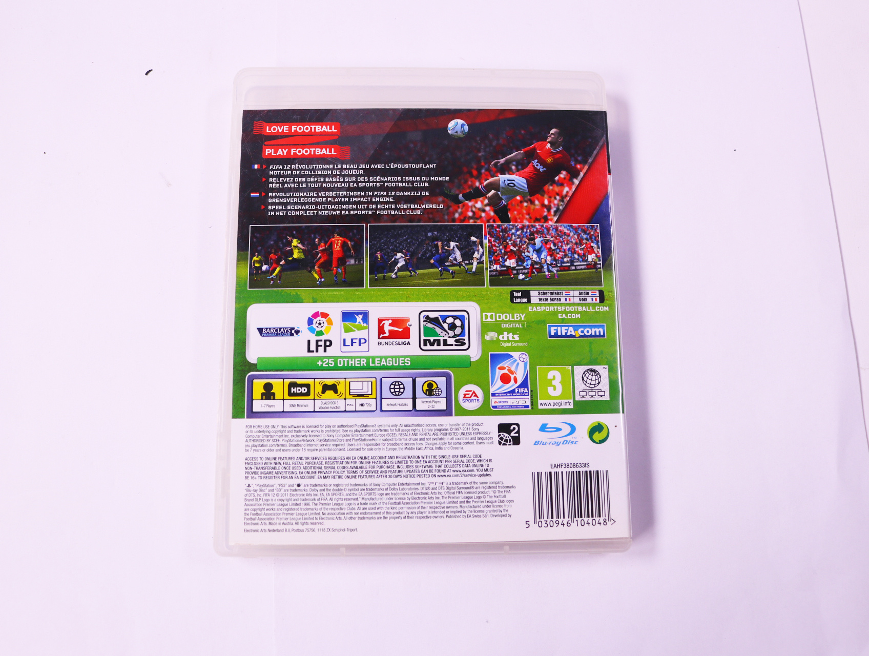 PlayStation 3 - FIFA Soccer 12 - productfoto 2