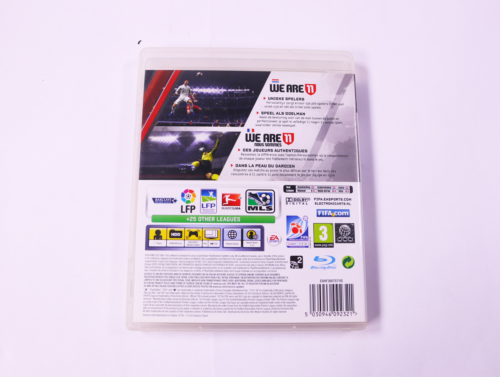 Playstation 3 - FIFA Soccer 11 - productfoto 2
