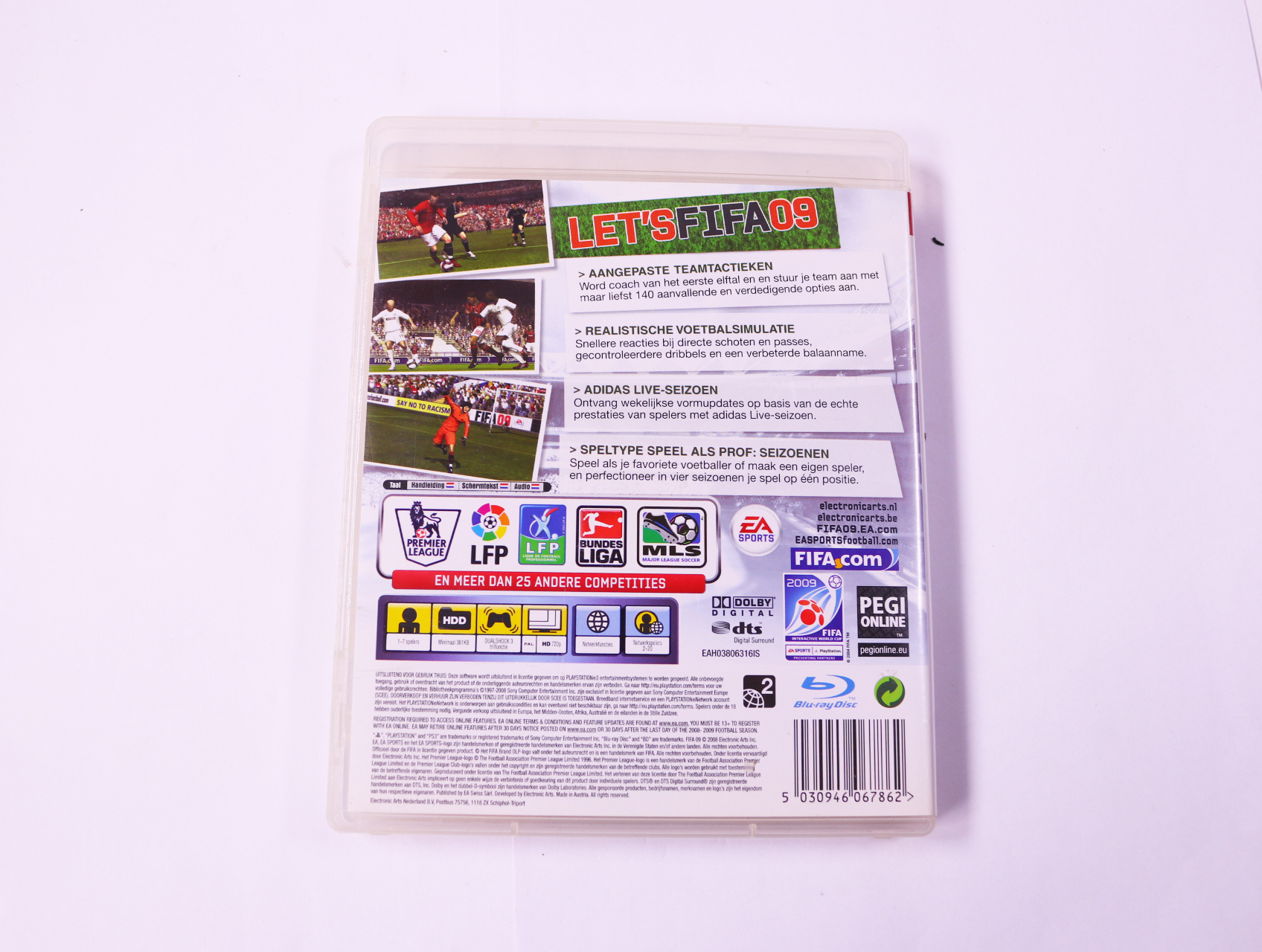 Playstation 3 - FIFA 09 - productfoto 2
