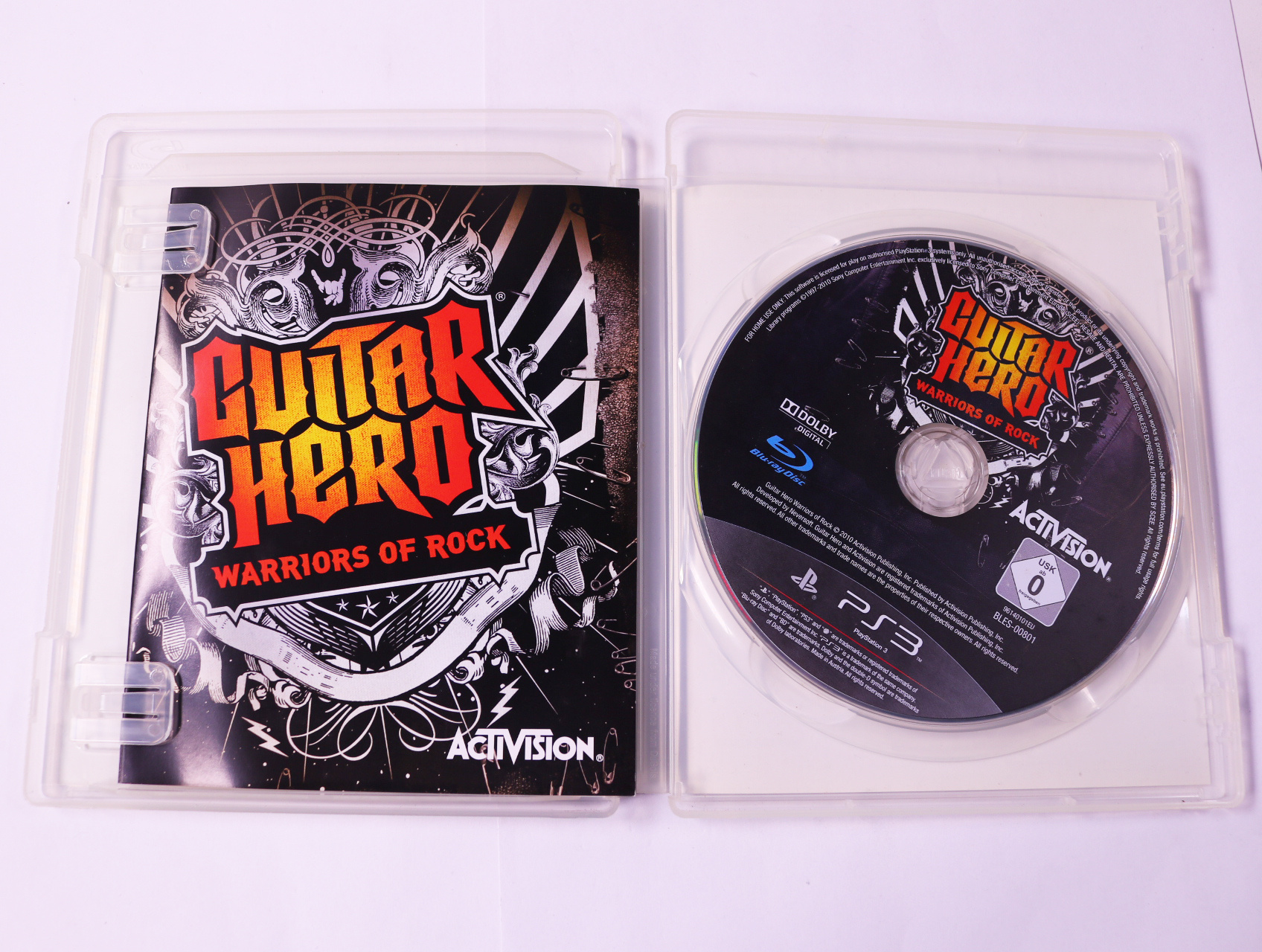 PlayStation 3 - Guitar Hero: Warriors of Rock - productfoto 3