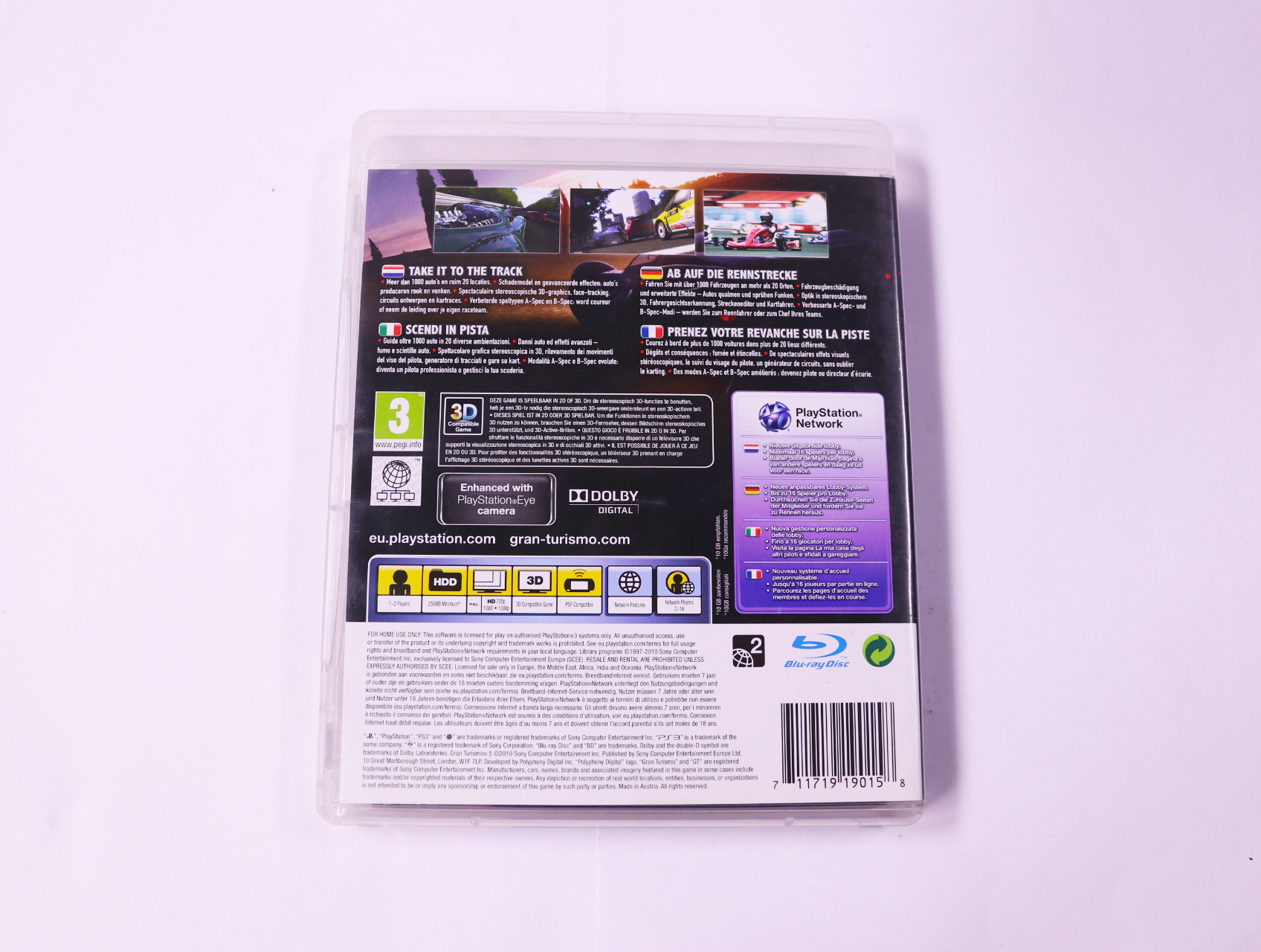 Playstation 3 - Gran Turismo 5 - productfoto 2