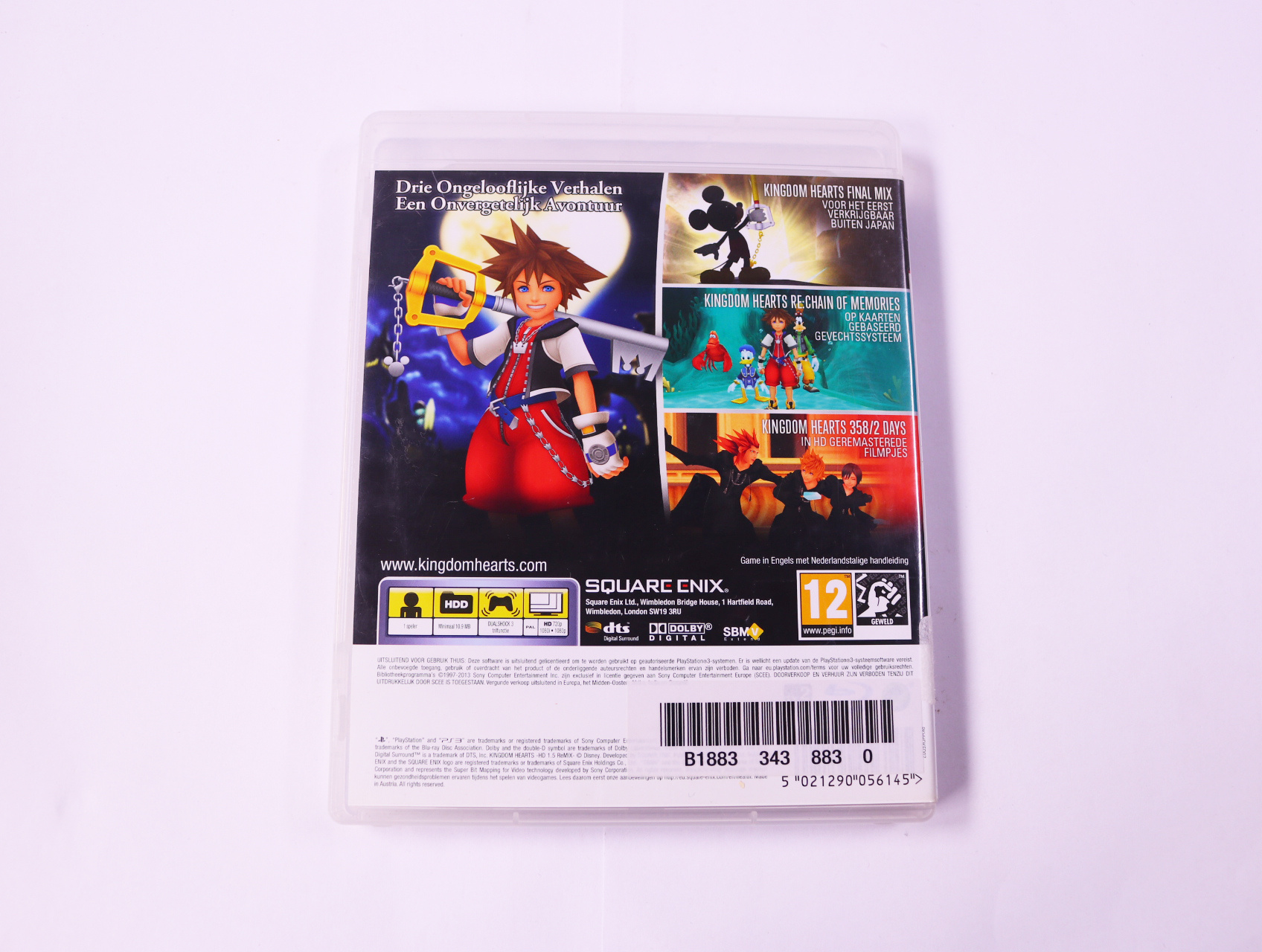 PlayStation 3 - Kingdom Hearts HD 1.5 ReMix - productfoto 2