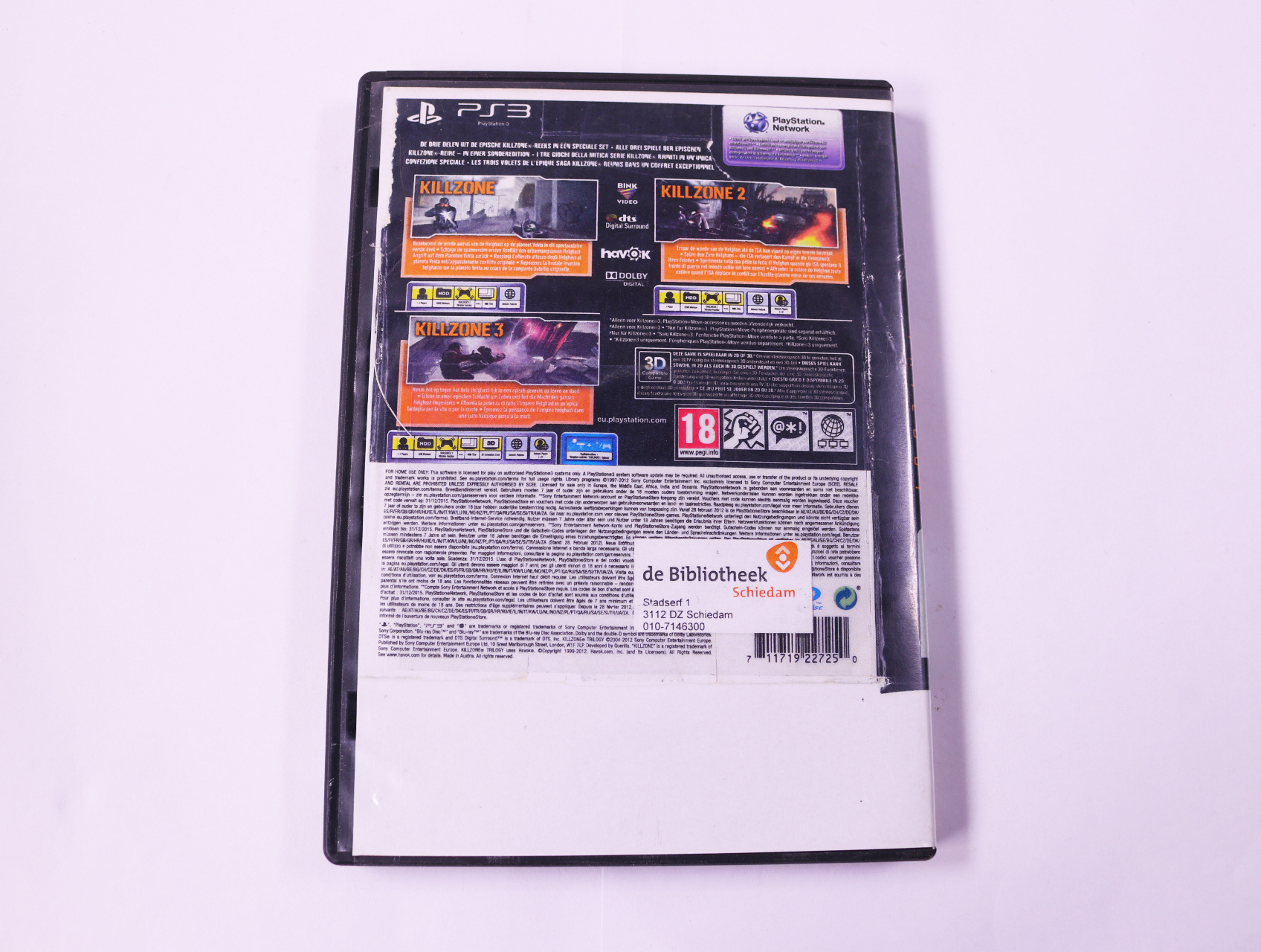 PlayStation 3 - Killzone Trilogy - productfoto 2