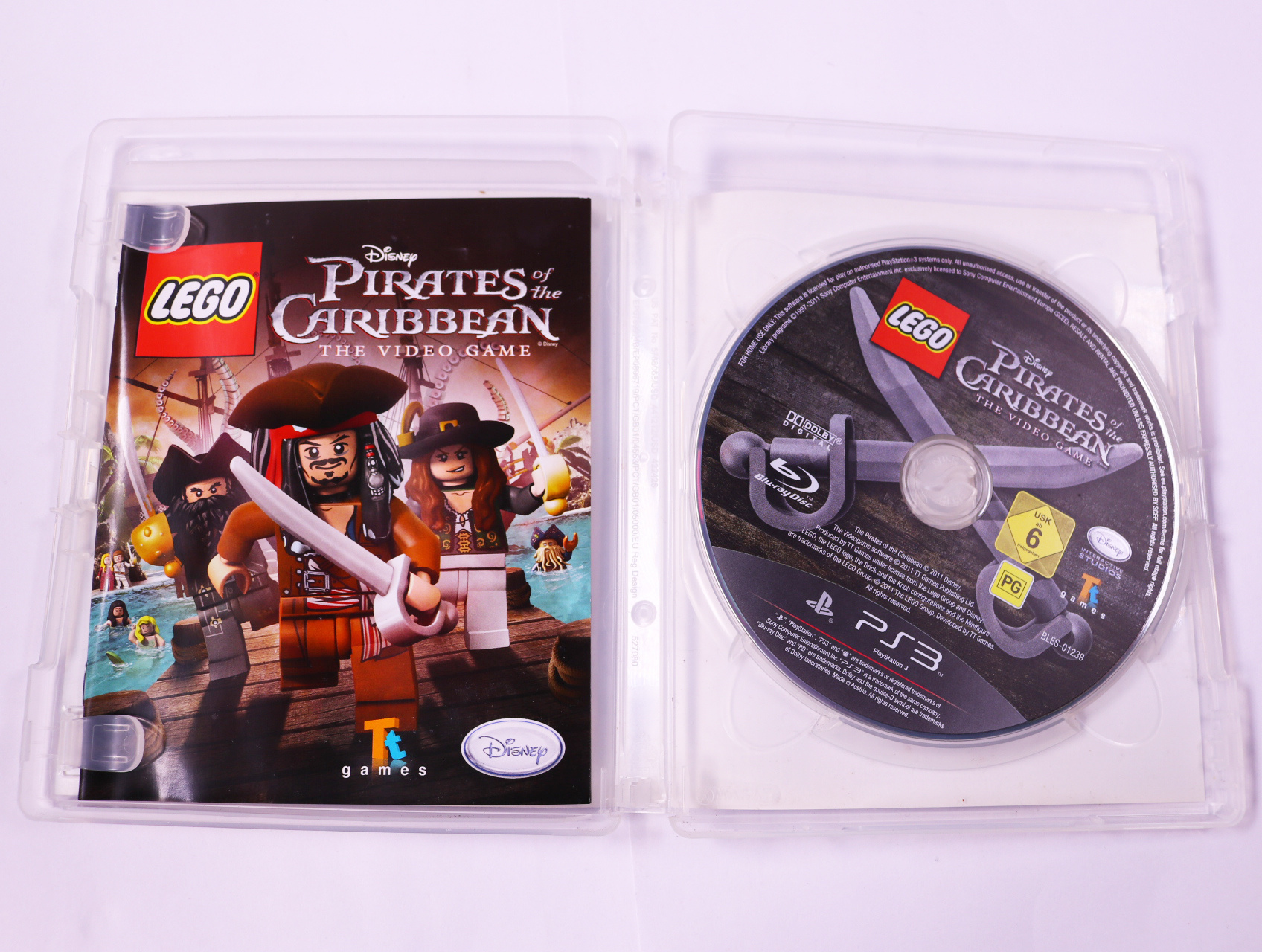 Playstation 3 - LEGO Pirates of the Caribbean - productfoto 3