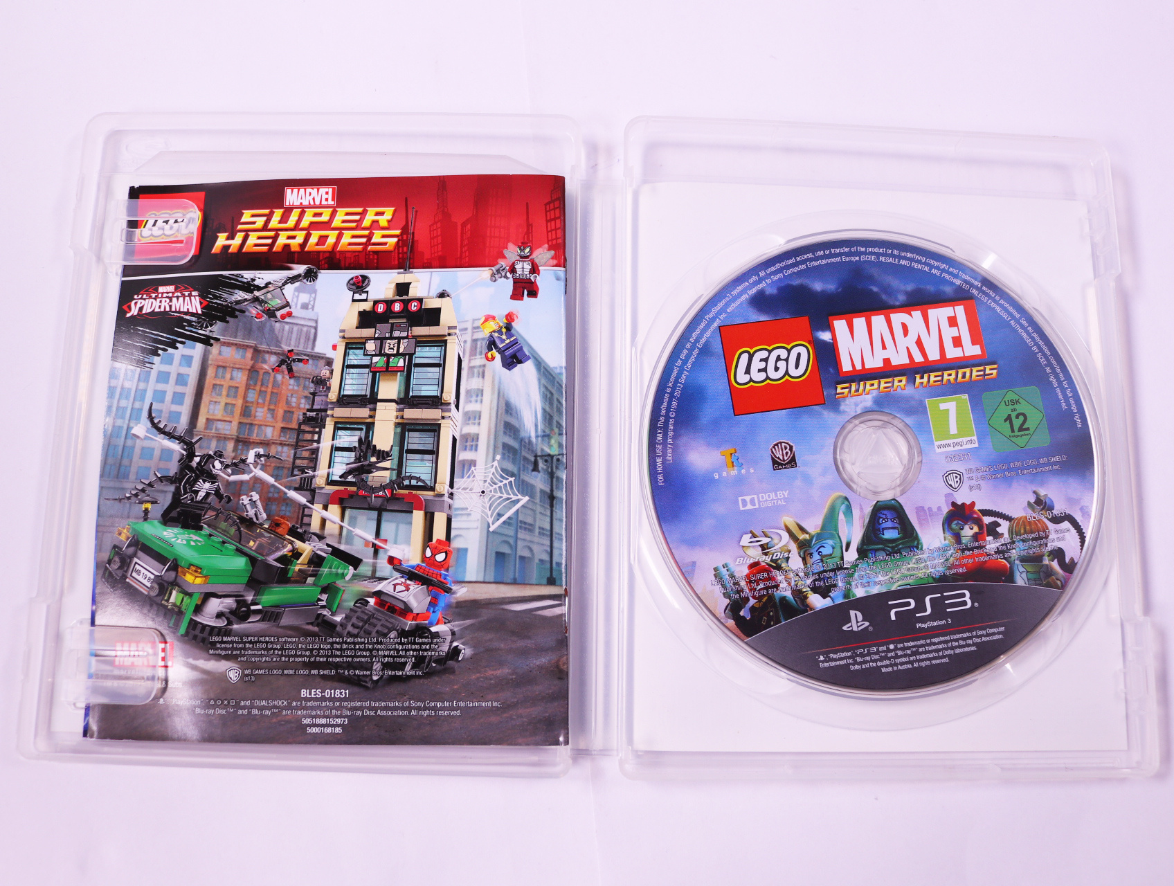 Playstation 3 - LEGO Marvel Super Heroes - productfoto 3