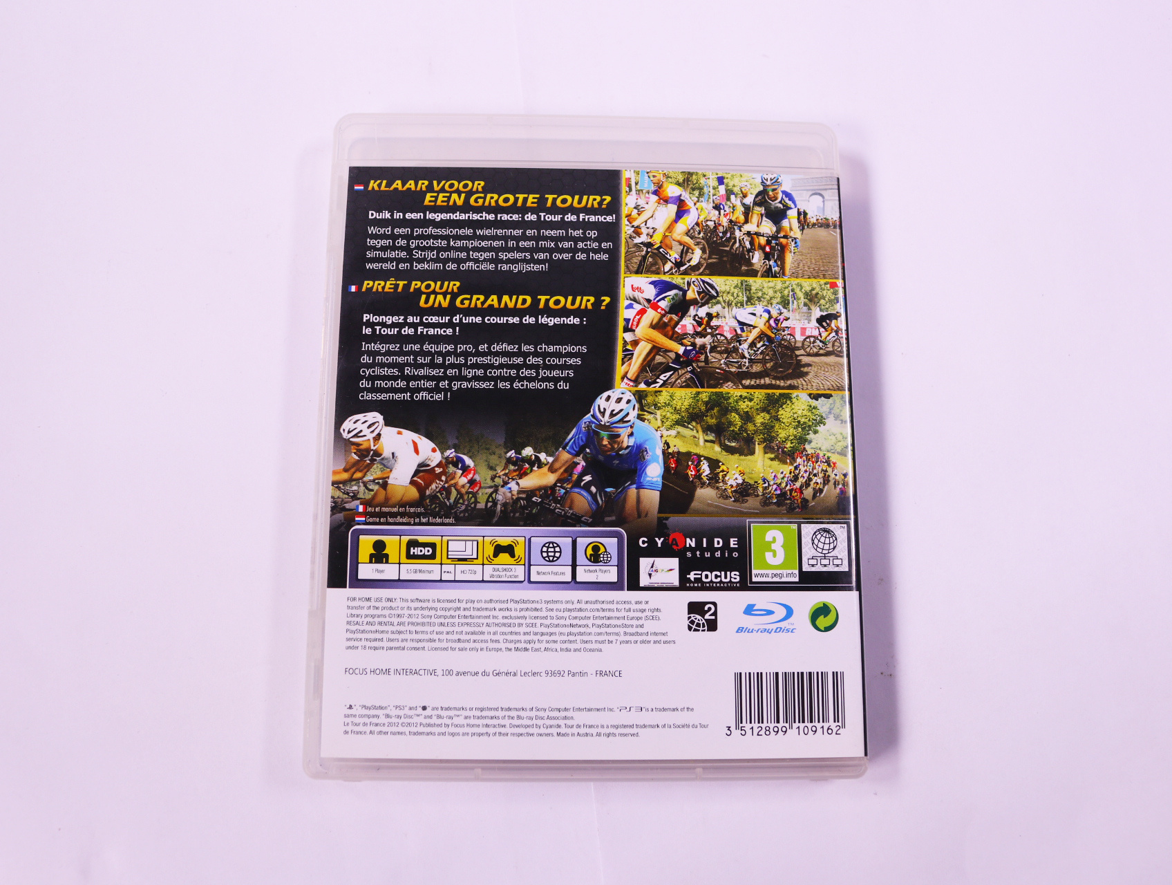 PlayStation 3 - Le Tour De France 2012 - productfoto 2