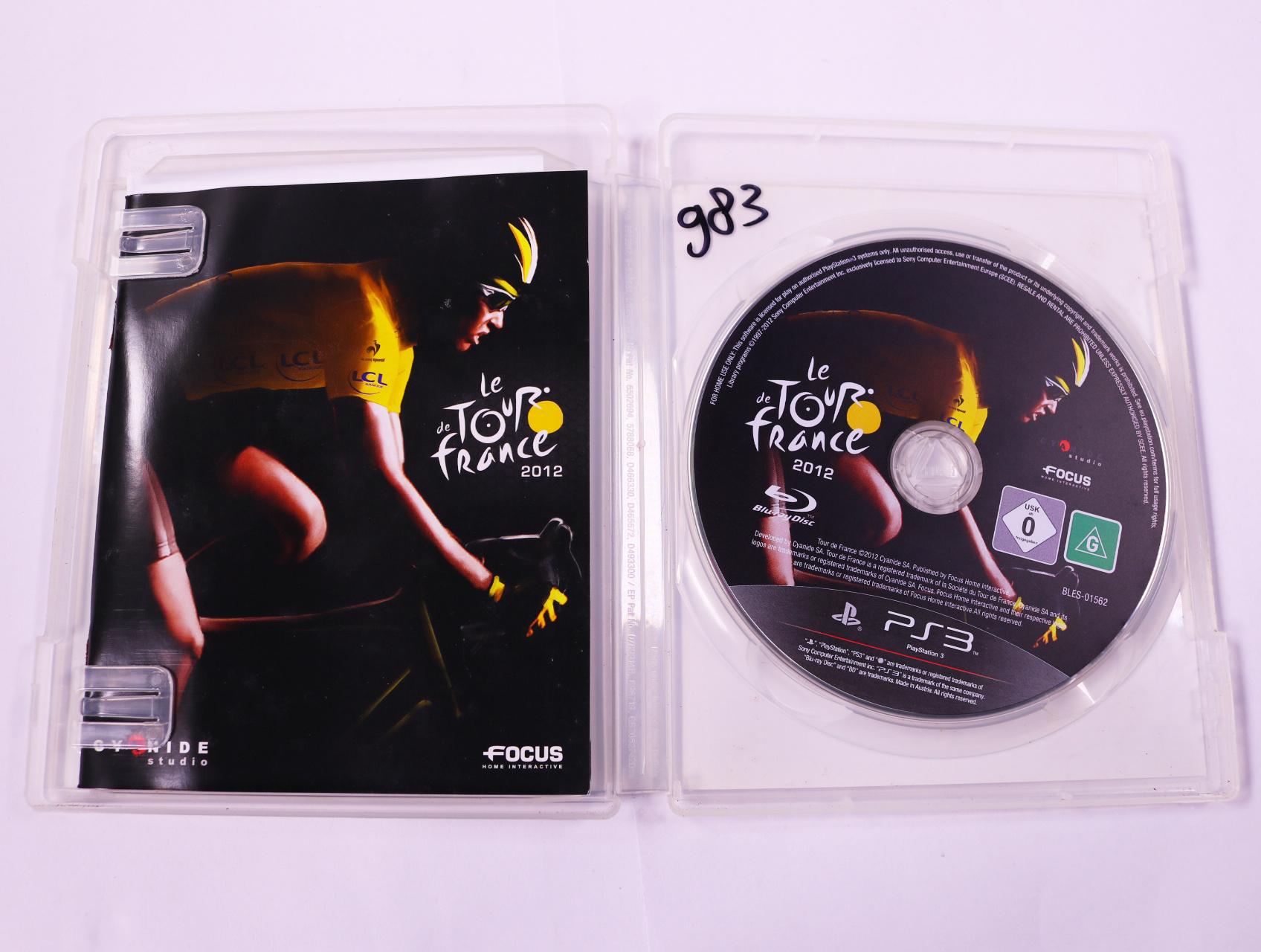 PlayStation 3 - Le Tour De France 2012 - productfoto 3