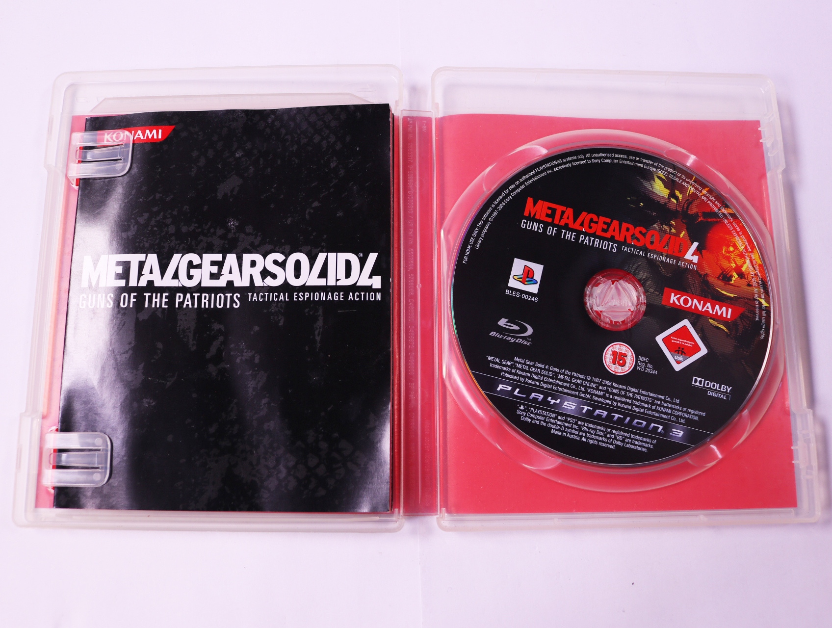 Playstation 3 - Metal Gear Solid 4: Guns of the Patriots - productfoto 3