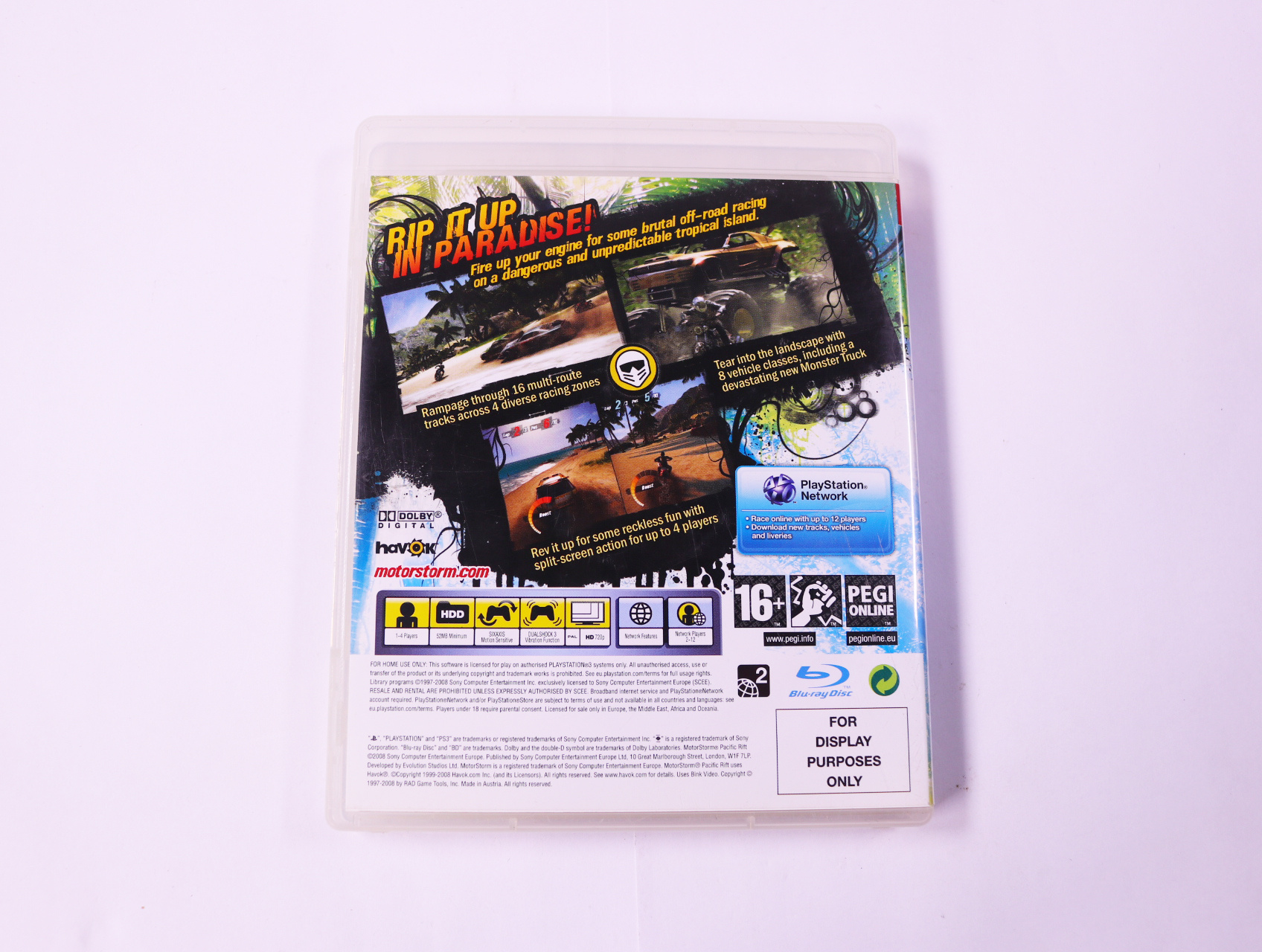 PlayStation 3 - MotorStorm: Pacific Rift [Promotion] - productfoto 2