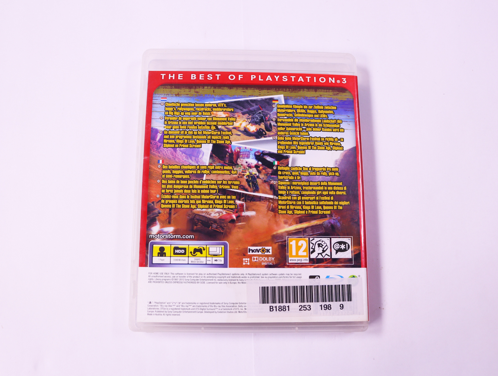 PlayStation 3 - MotorStorm [Essentials] - productfoto 2