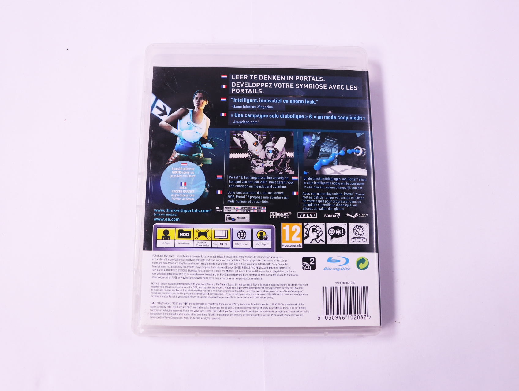 Playstation 3 - Portal 2 [No Manual] - productfoto 2