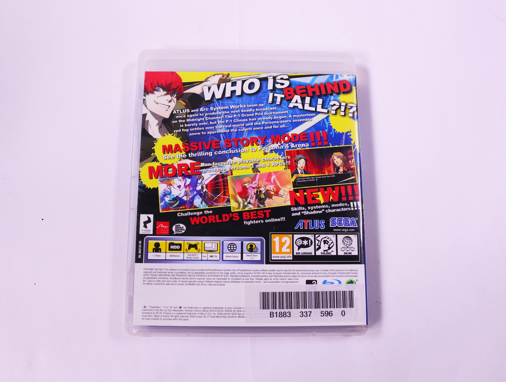 PlayStation 3 - Persona 4 Arena Ultimax - productfoto 2
