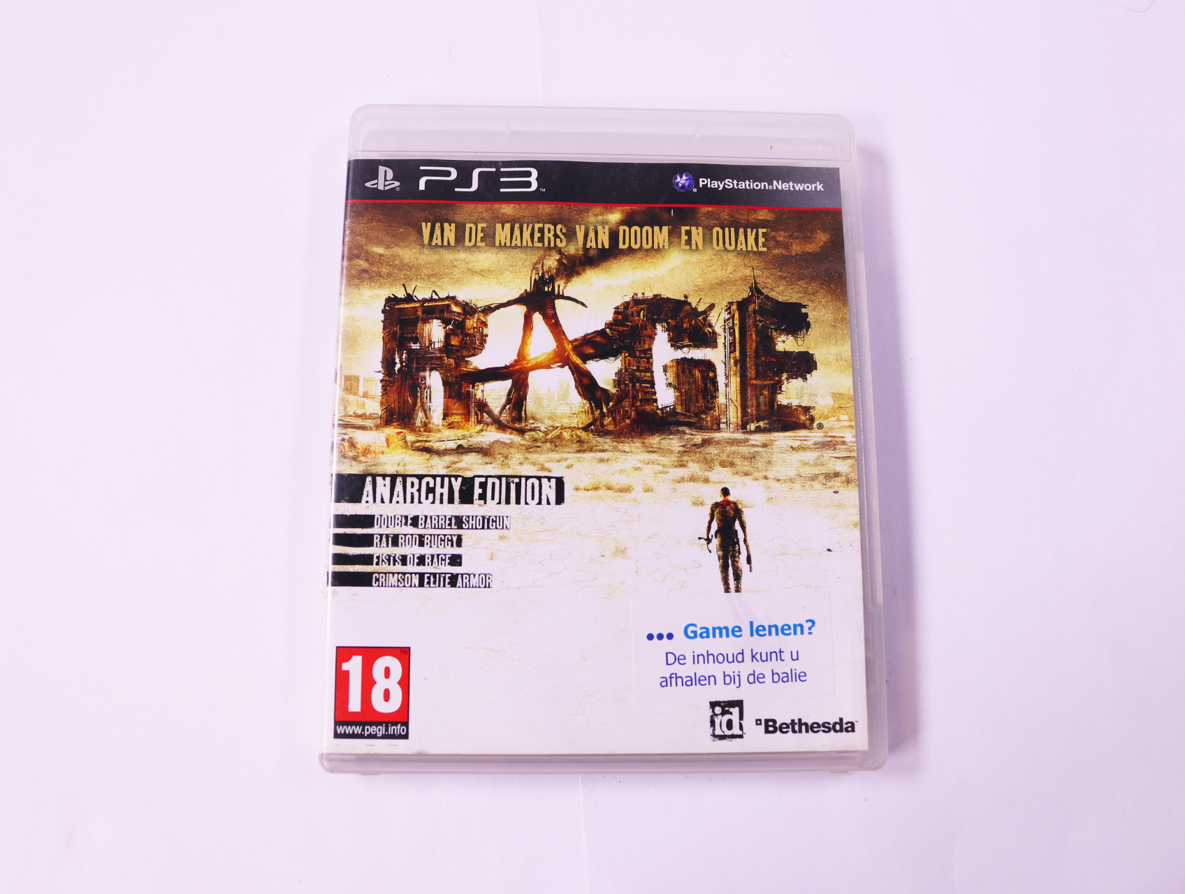 Playstation 3 - Rage [Anarchy Edition]
