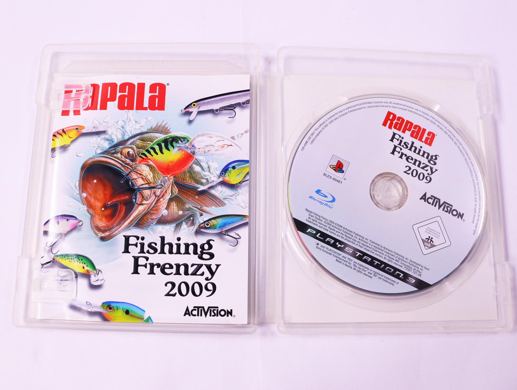 PlayStation 3 - Rapala Fishing Frenzy 2009 - productfoto 3