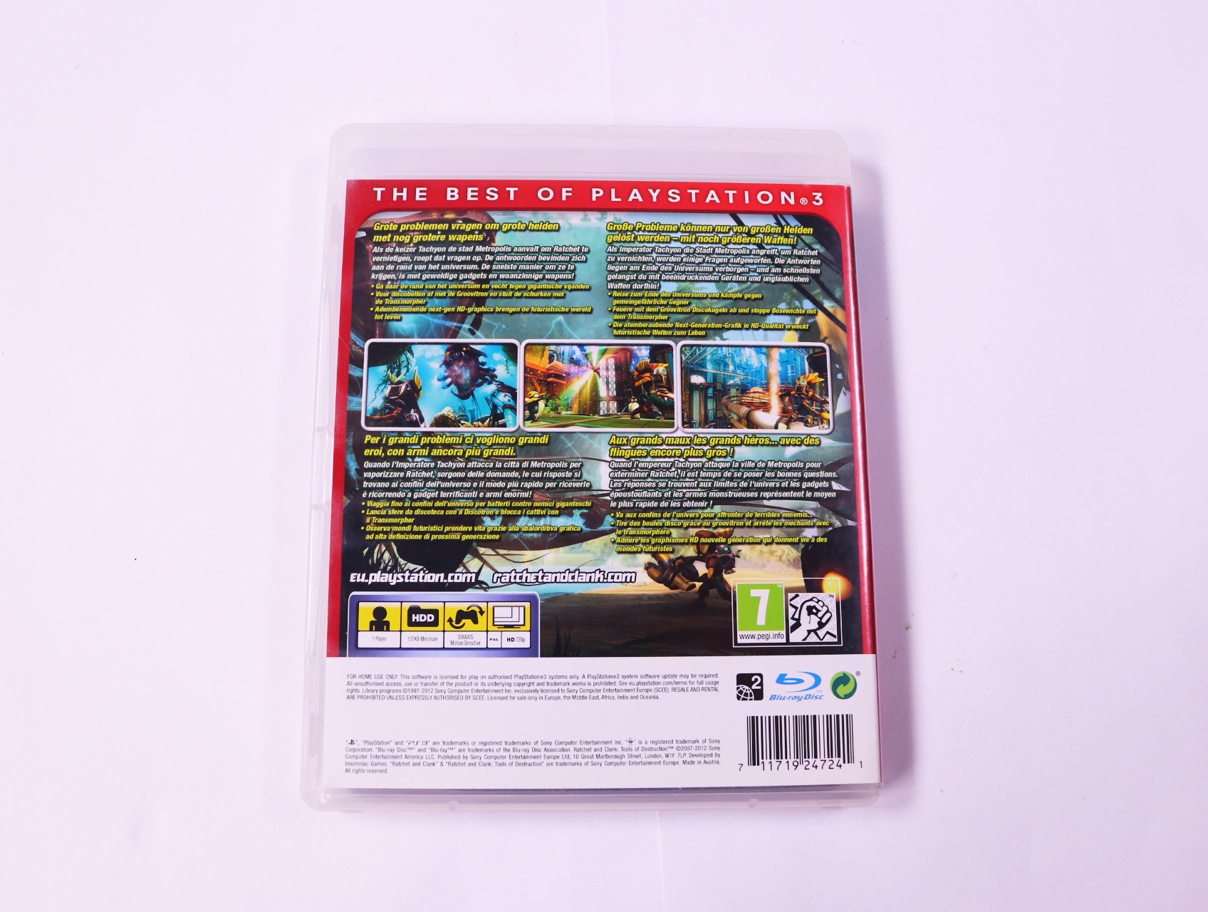 Playstation 3 - Ratchet & Clank: Tools of Destruction [Essentials] - productfoto 2