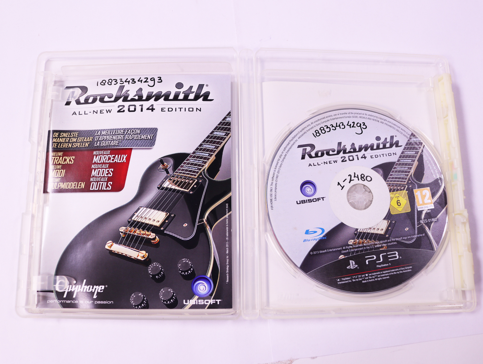 PlayStation 3 - Rocksmith 2014 - productfoto 3