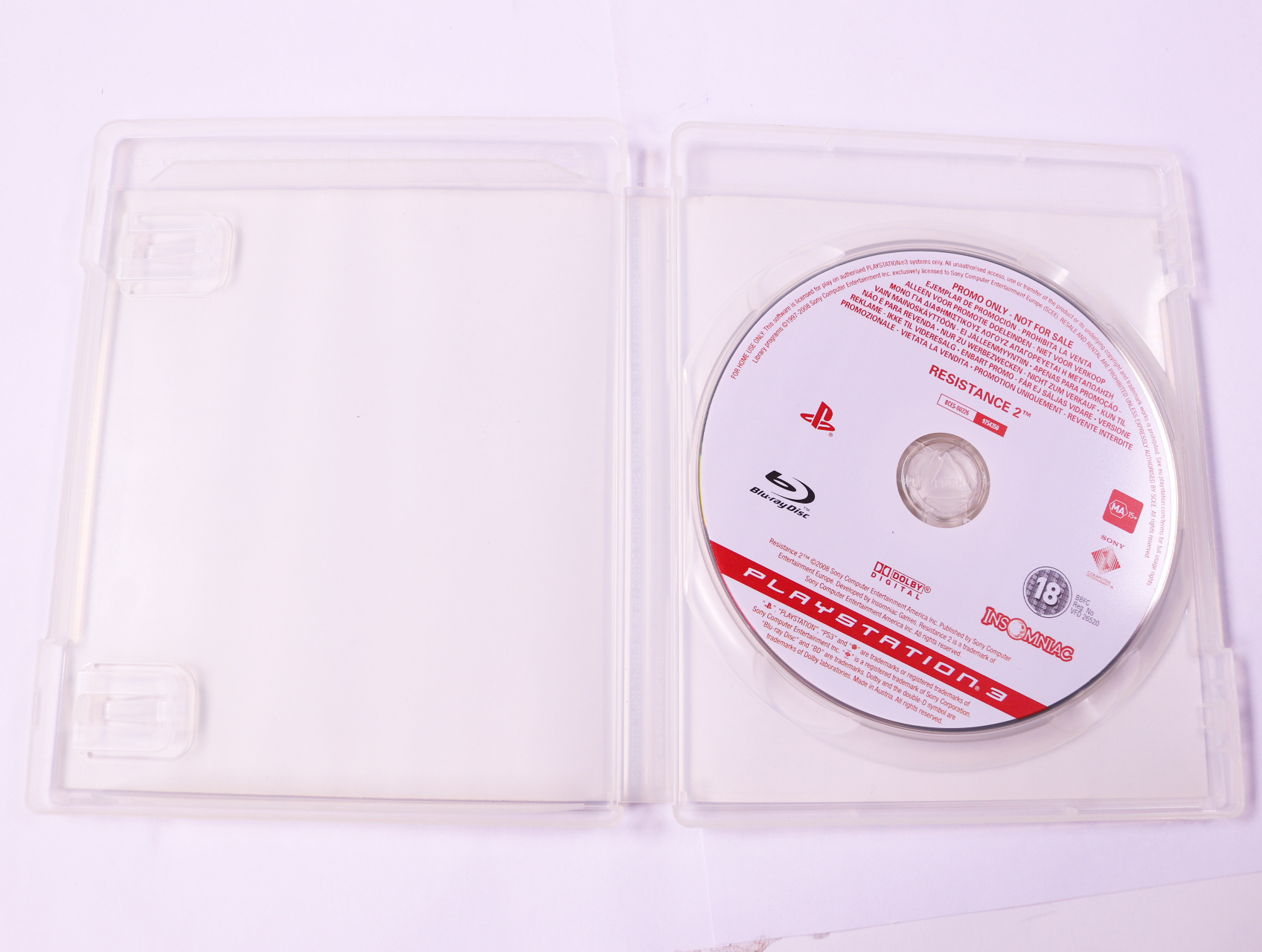 PlayStation 3 - Resistance 2 [Promo] - productfoto 3
