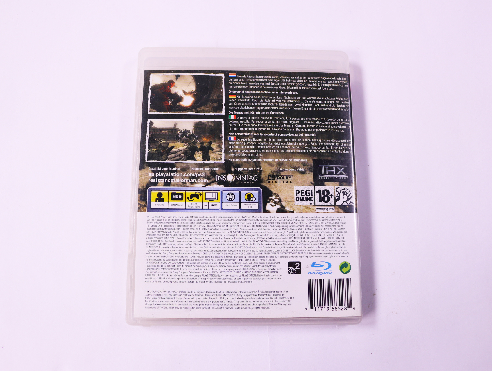 PlayStation 3 - Resistance: Fall of Man - productfoto 2