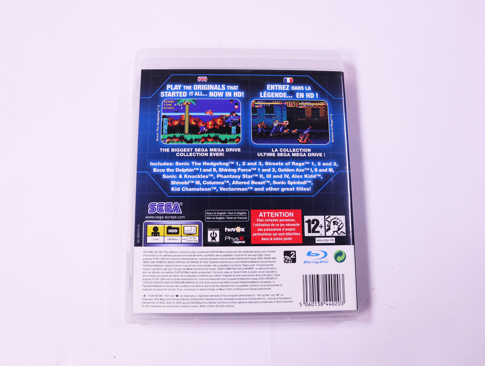 PlayStation 3 - SEGA Mega Drive Ultimate Collection - productfoto 2