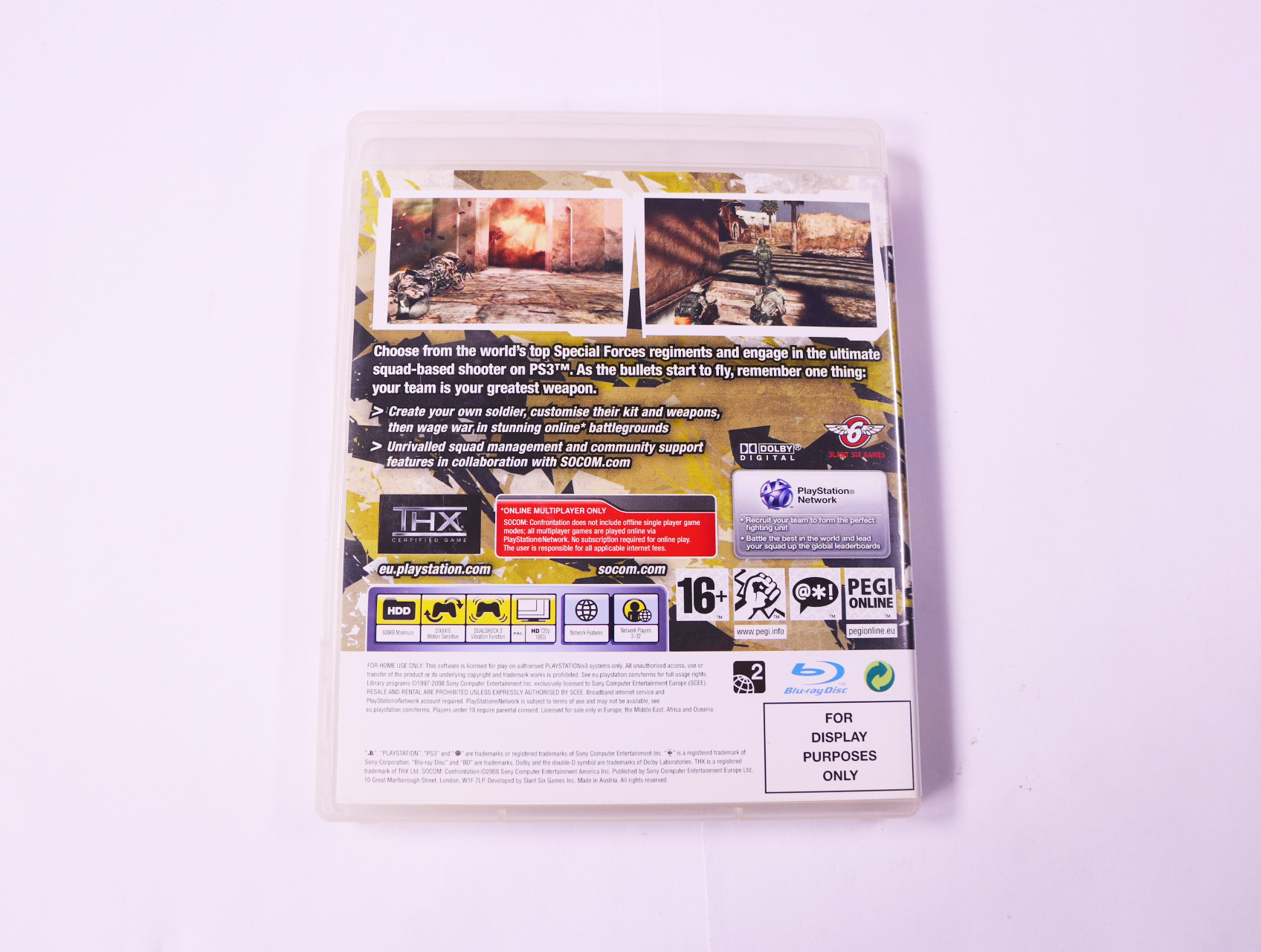 PlayStation 3 - SOCOM: U.S. Navy SEALs Confrontation [Promotion] [No Manual] - productfoto 2