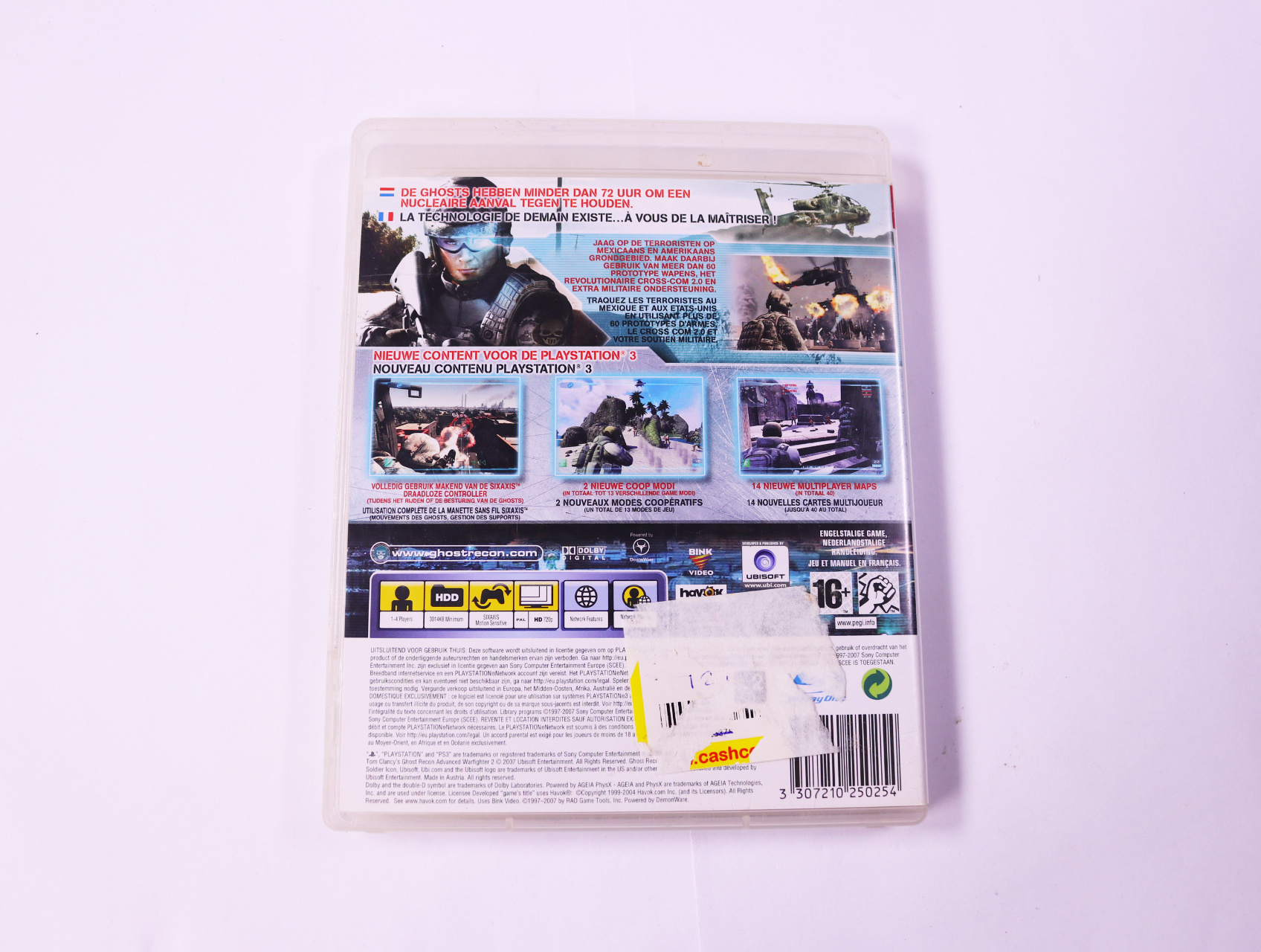 PlayStation 3 - Tom Clancy's Ghost Recon Advanced Warfighter 2 - productfoto 2