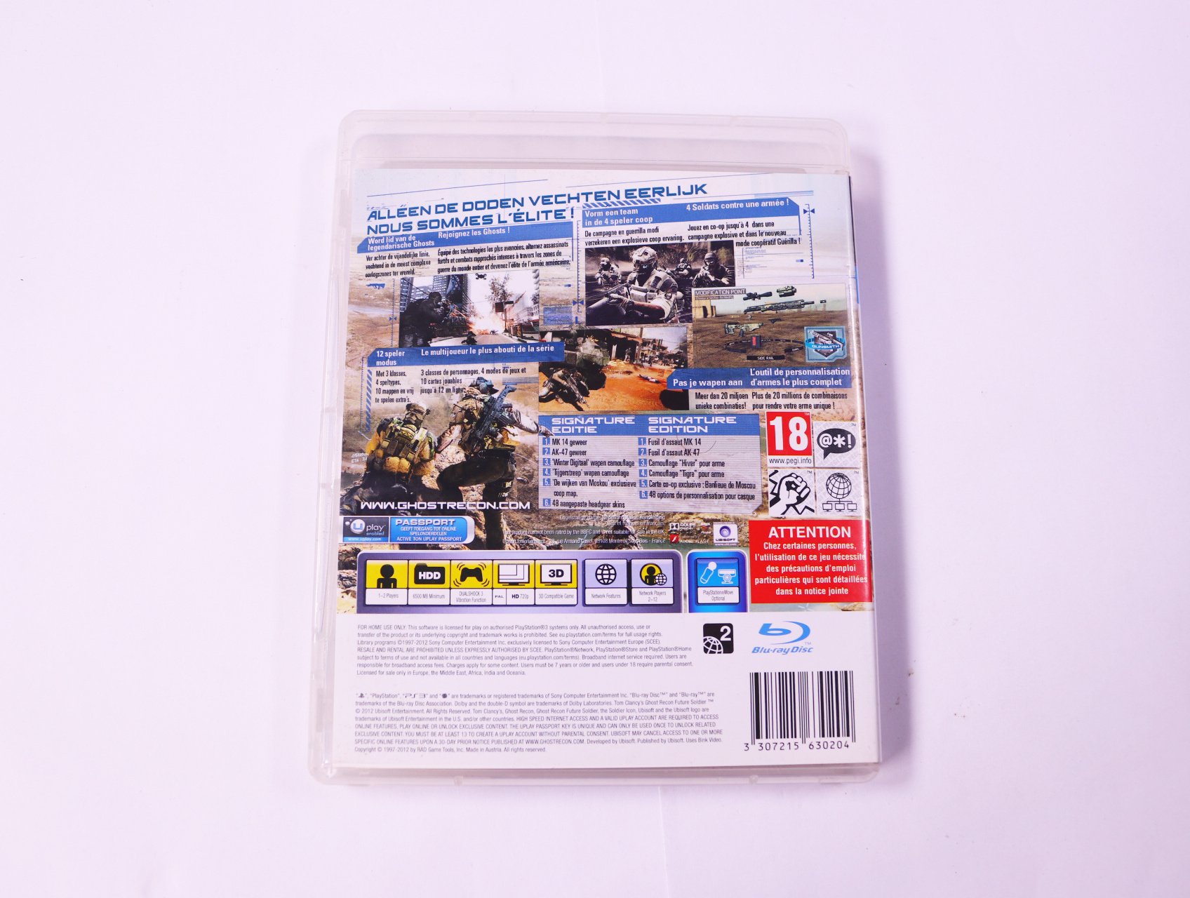 PlayStation 3 - Tom Clancy's Ghost Recon: Future Soldier [Signature Edition] - productfoto 2