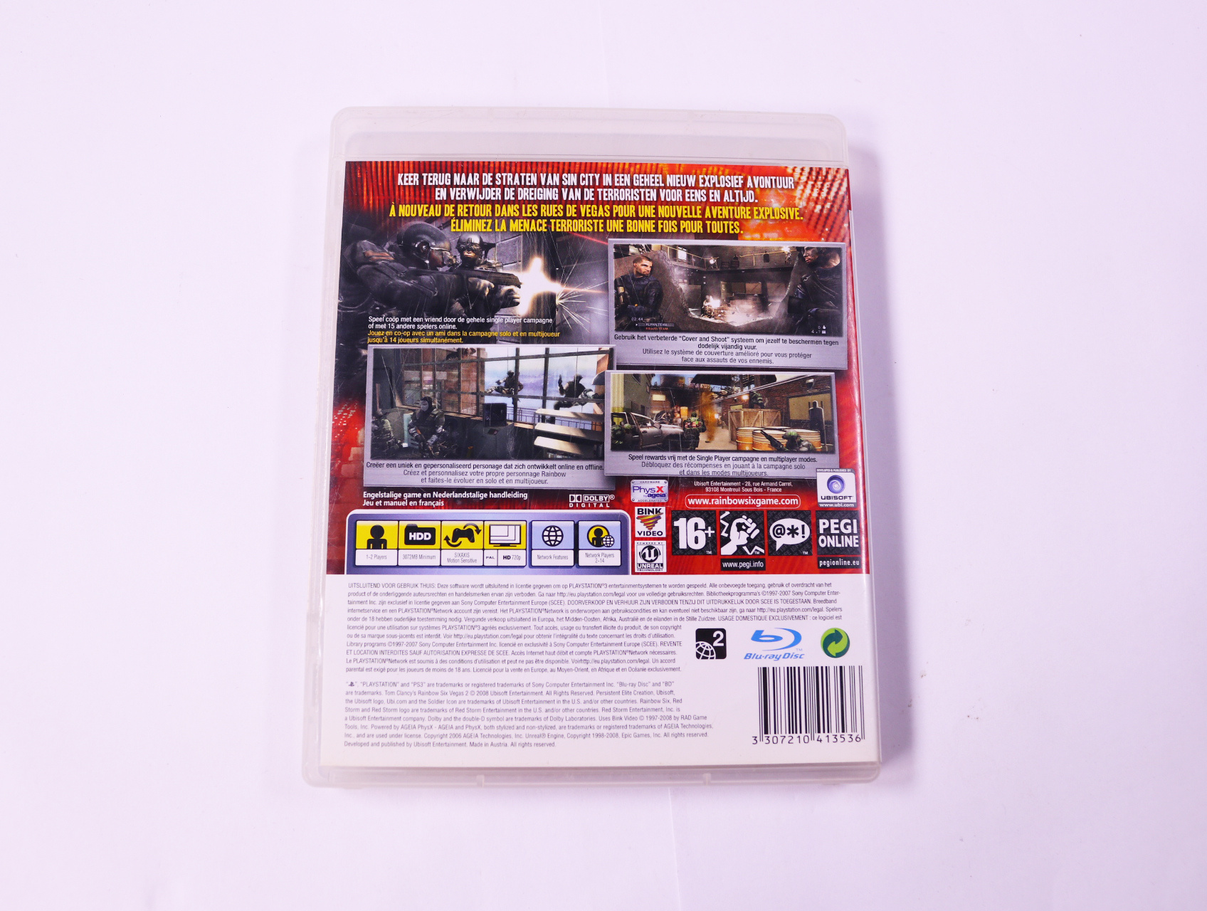 Playstation 3 - Tom Clancy's Rainbow Six: Vegas 2 - productfoto 2