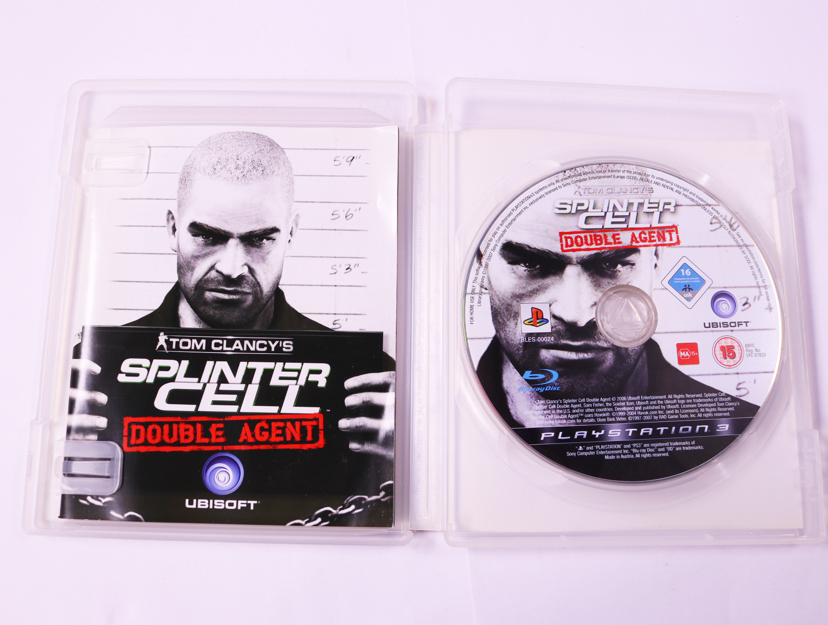 Playstation 3 - Tom Clancy's Splinter Cell: Double Agent - productfoto 3