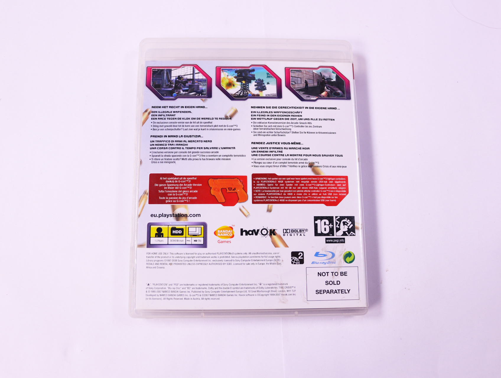 PlayStation 3 - Time Crisis 4 - productfoto 2
