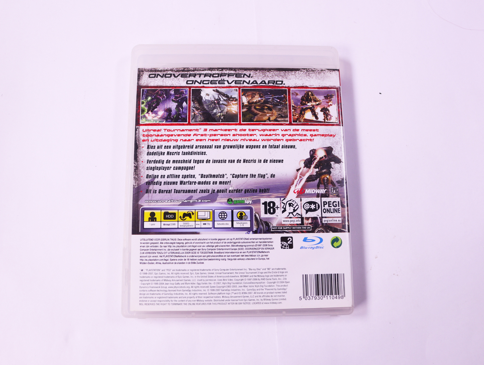 PlayStation 3 - Unreal Tournament 3 - productfoto 2