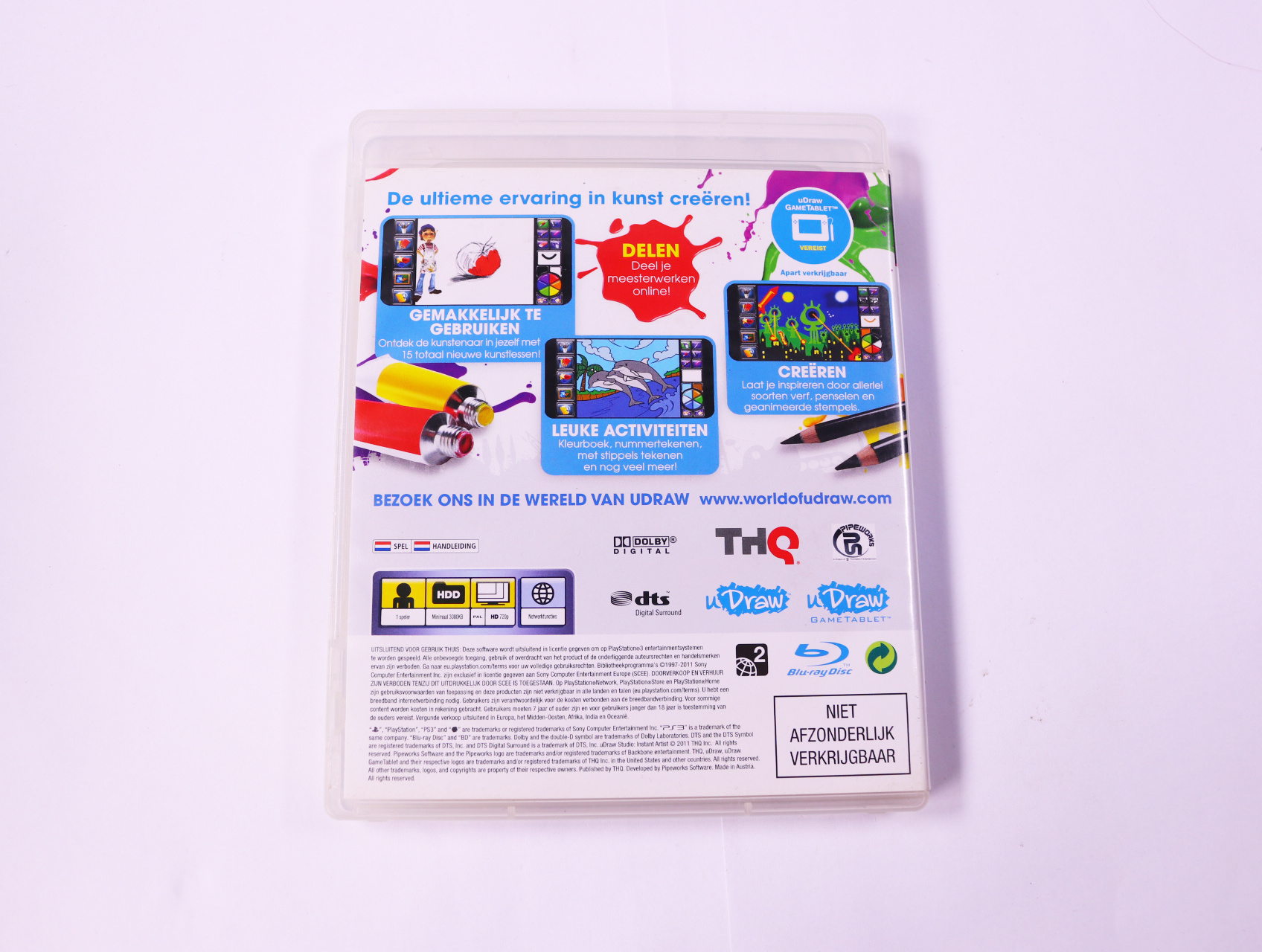 Playstation 3 - U Draw Studio Instant Artist - productfoto 2
