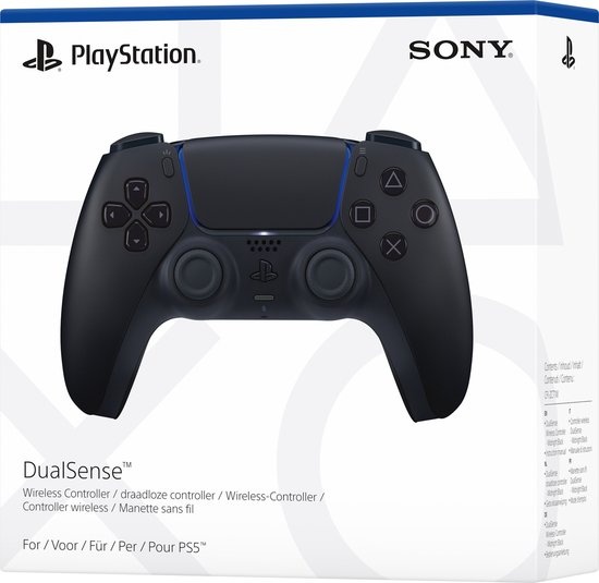 PlayStation 5 - DualSense draadloze controller - Zwart - productfoto 4