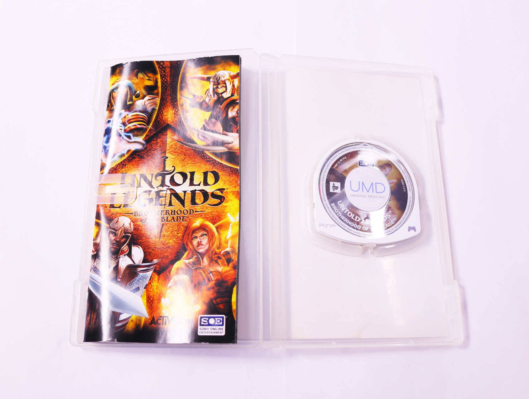 PSP - Untold Legends Brotherhood Of The Blade - productfoto 2