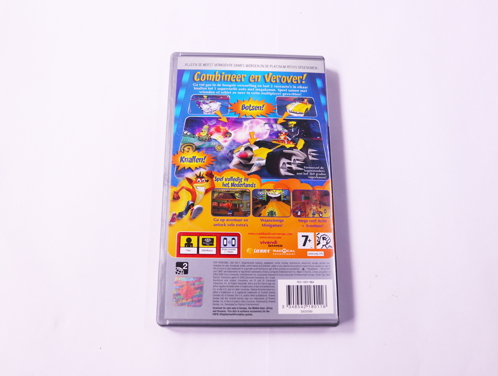 PSP - Crash Tag Team Racing [Platinum] - productfoto 3