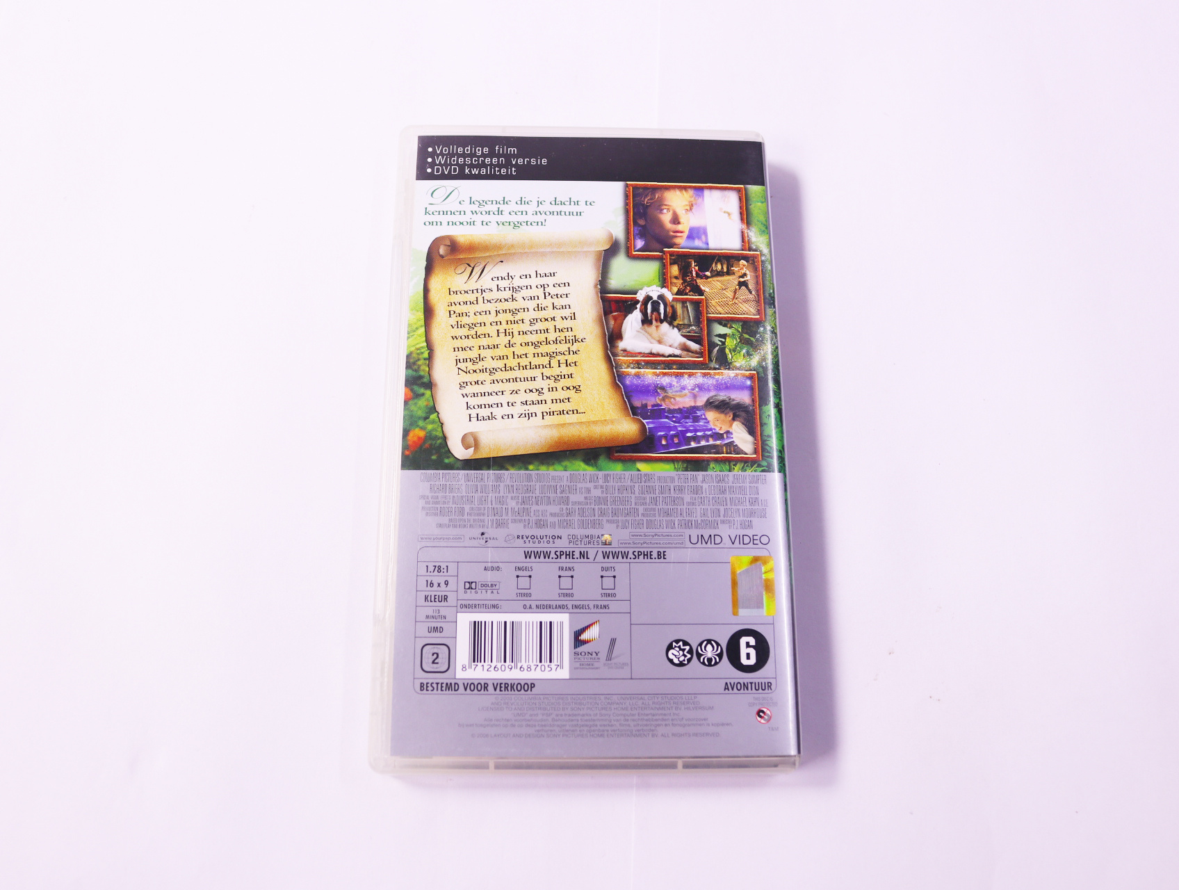 PSP - Peter Pan [Video] - Quinrose - productfoto 3
